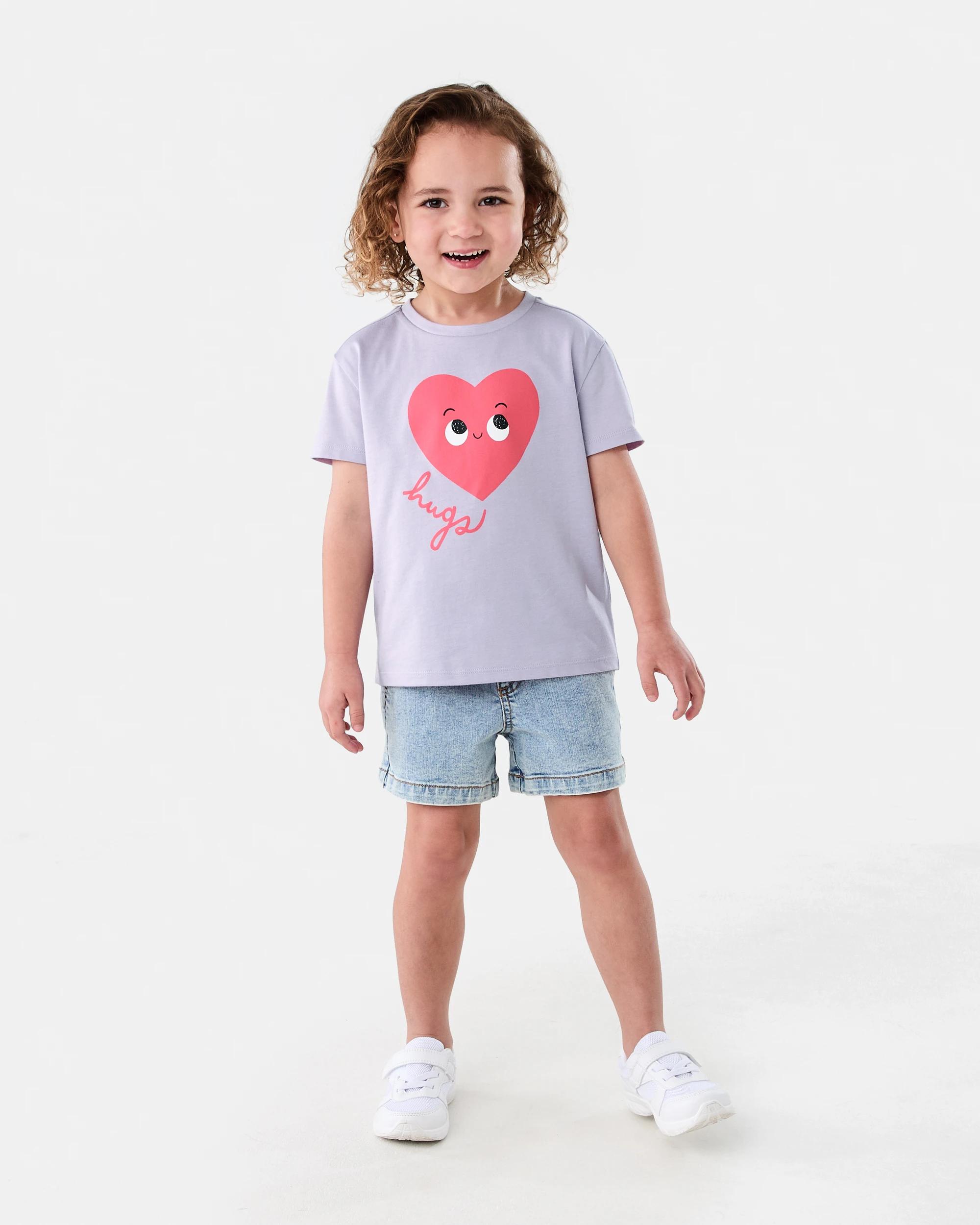 6 Printed T-shirt Pur Heart, 6 of 7