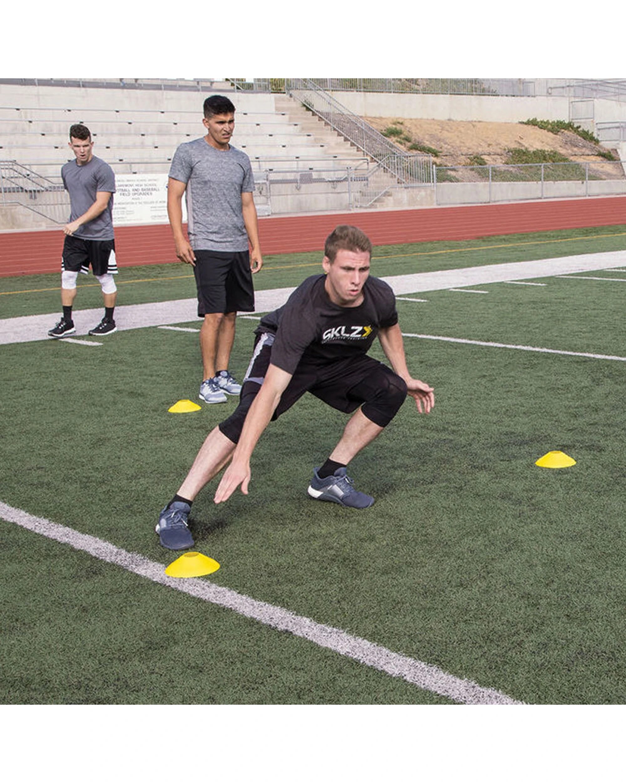 3 Sklz 20pc Agility Cone Set Durable With Carry Rack Training Equipment for Sports Development - Multi, 3 of 3