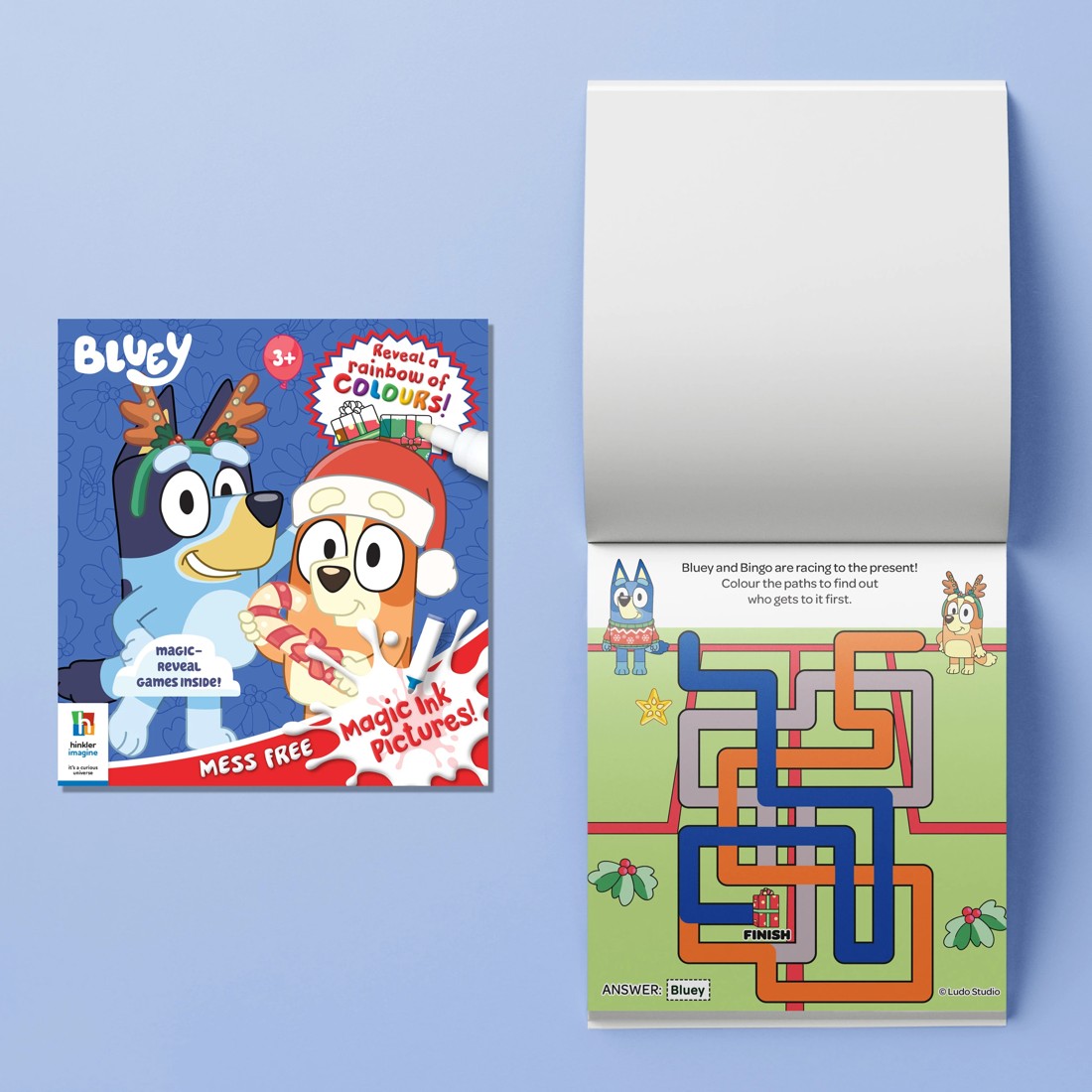 8 INKredibles Bluey Christmas Fun! Mess Free Activity Kit - Book, 8 of 9