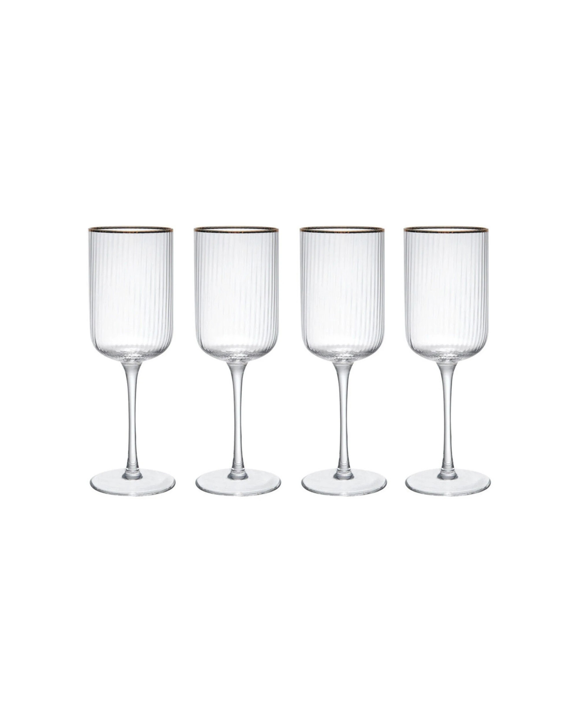 1 Mikasa 4pc Sorrento Crystal Wine Glass Set 450ml - Clear, 1 of 6
