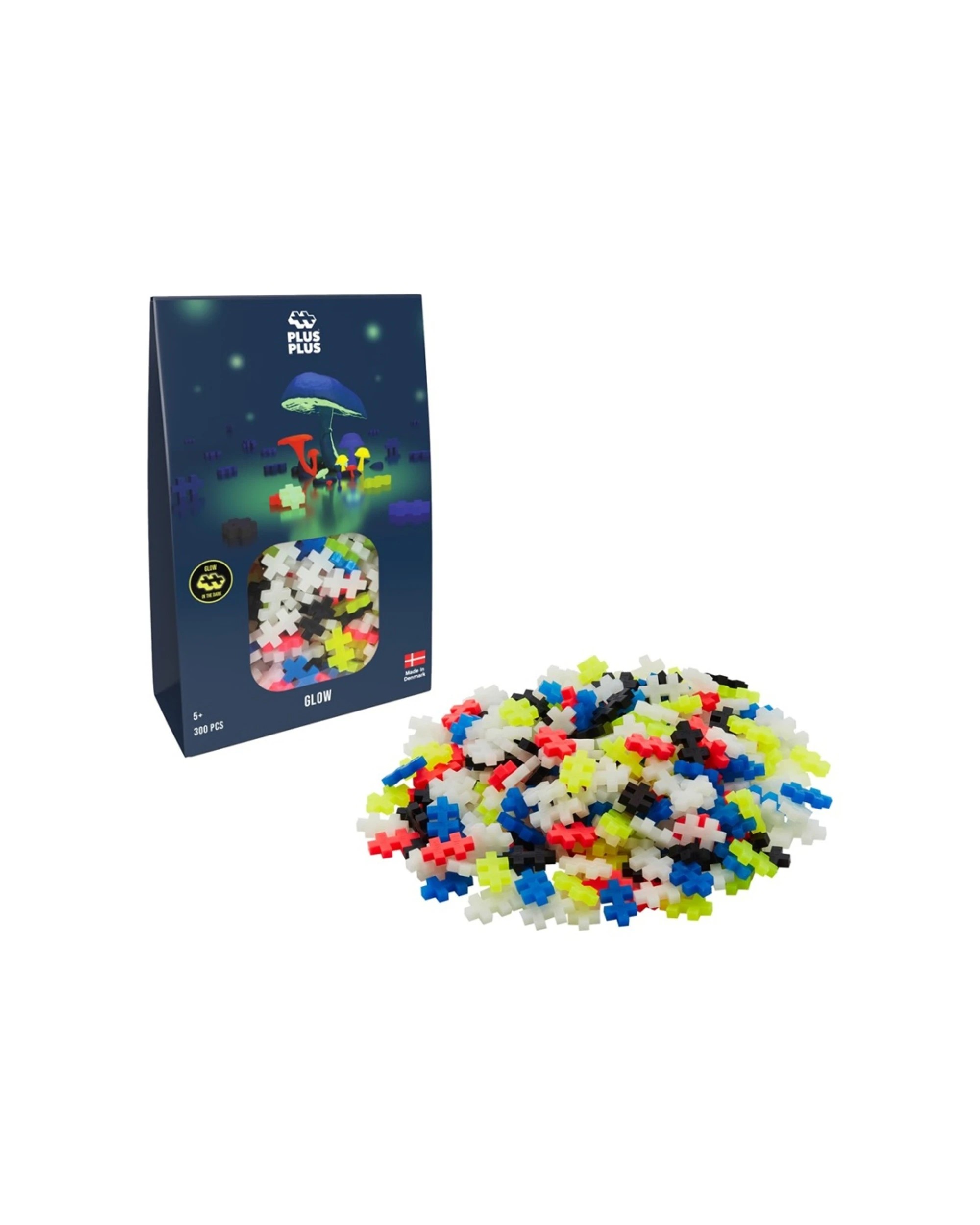 2 Plus-Plus 300pc Glow Mix Kids Children Educational 3D Puzzle Toy, 2 of 3