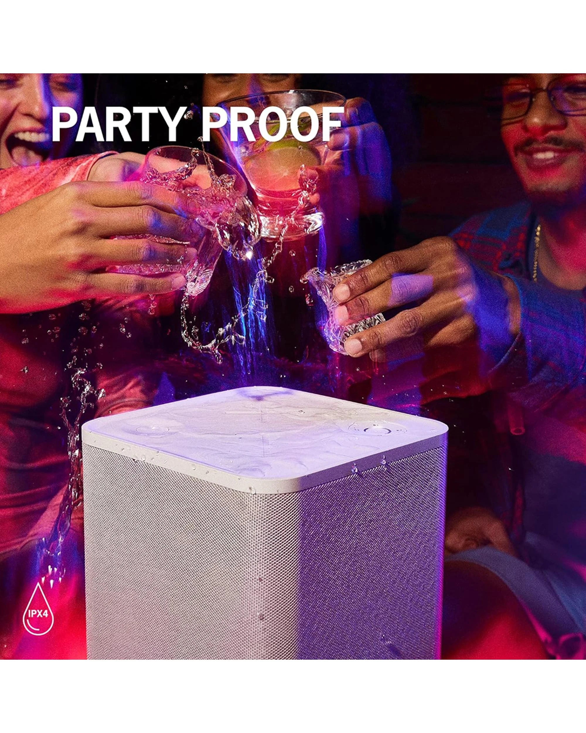 5 Ultimate Ears Hyperboom Speaker - White, 5 of 7