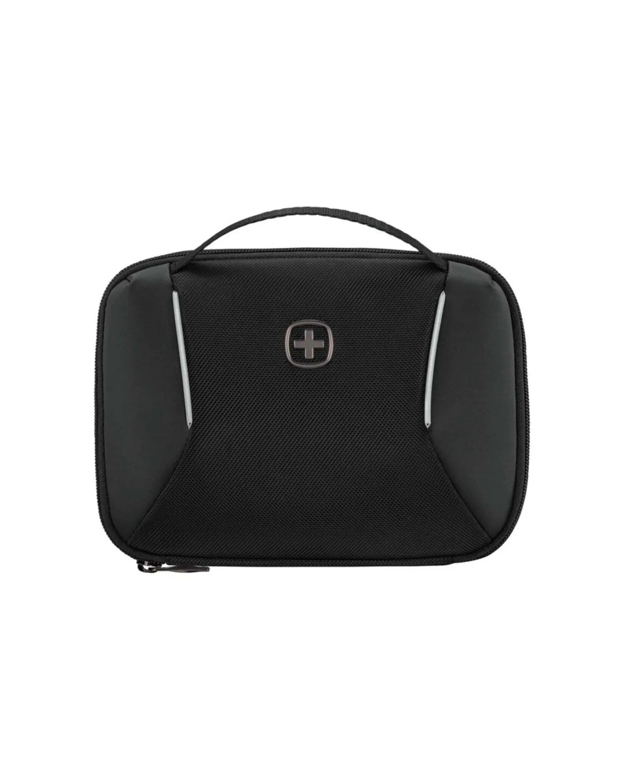 3 Wenger XE Organiser Full Opening Recycled Durable Lightweight Storage Bag 2L Capacity - Black, 3 of 6