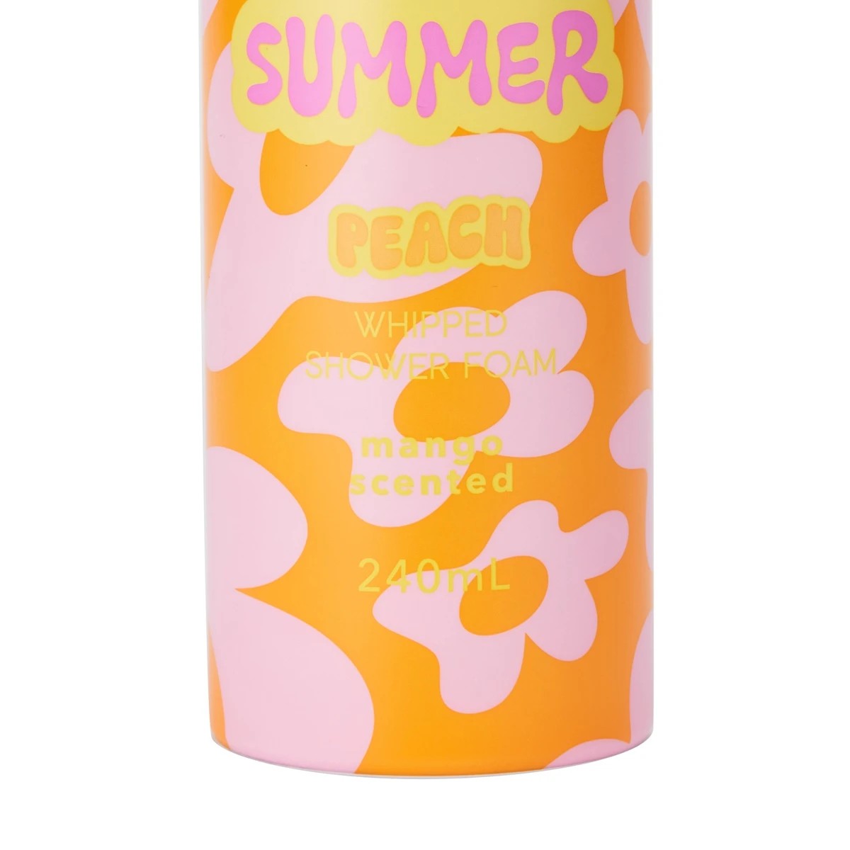 6 OXX Bodycare Happy Girl Summer Peach Whipped Shower Foam 240ml - Mango Scented, 6 of 6