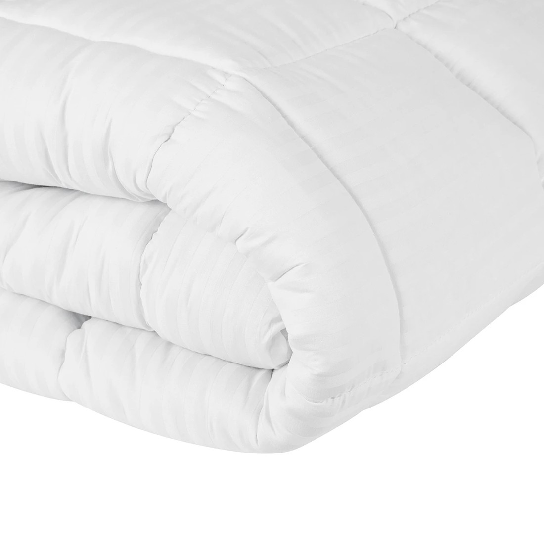 3 High Loft Mattress Topper - Double Bed, White, 3 of 5