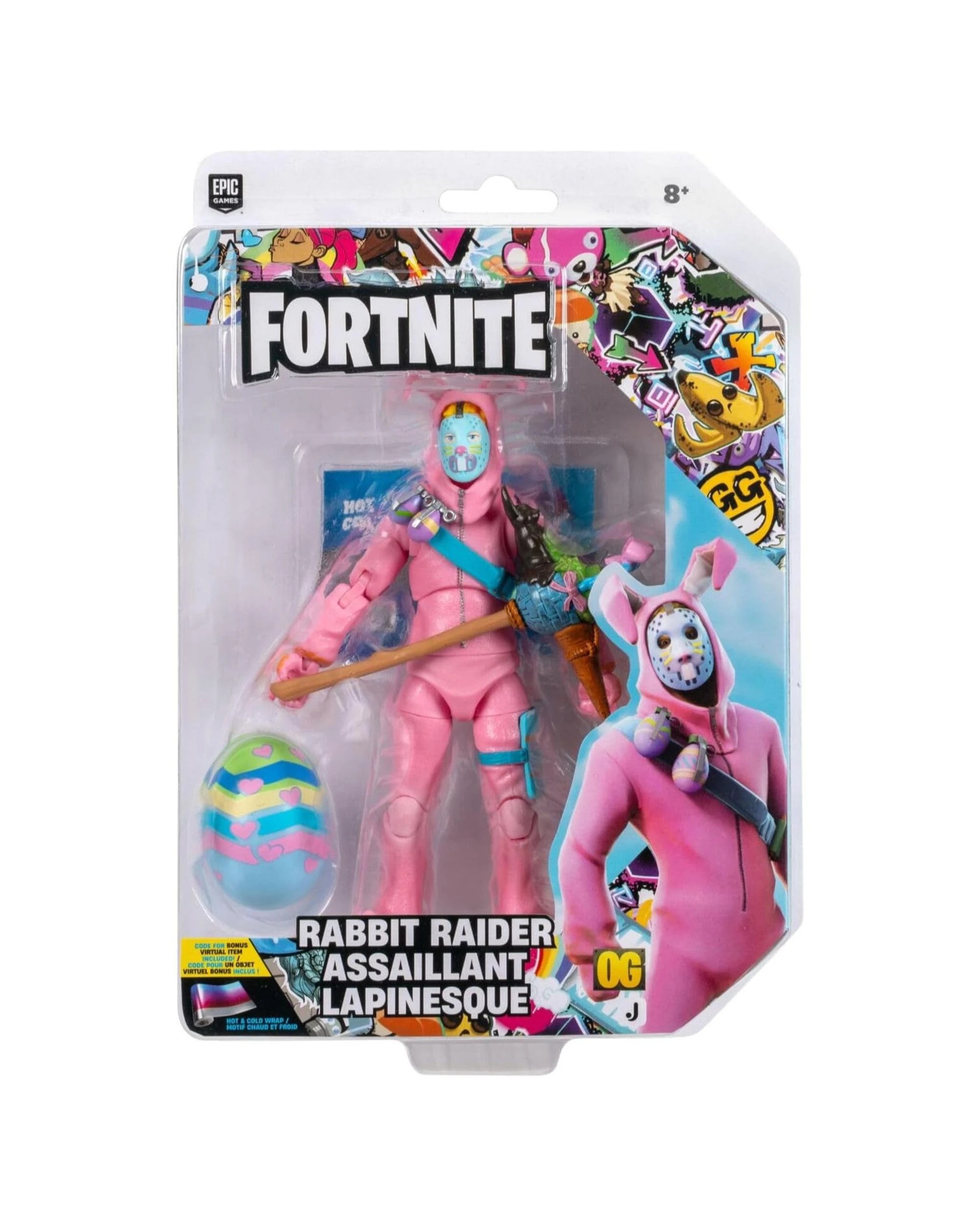 1 Fortnite Legendary Series Rabbit Raider Figure Pack, 1 of 6