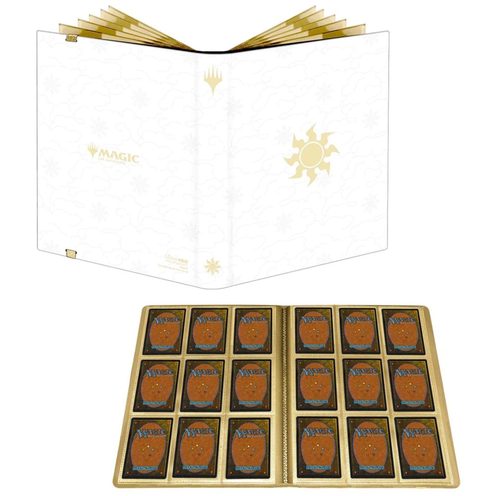 2 Magic: The Gathering - TCG - ULTRA PRO Mana 8 9-Pocket PRO-Binder - Plains, 2 of 2