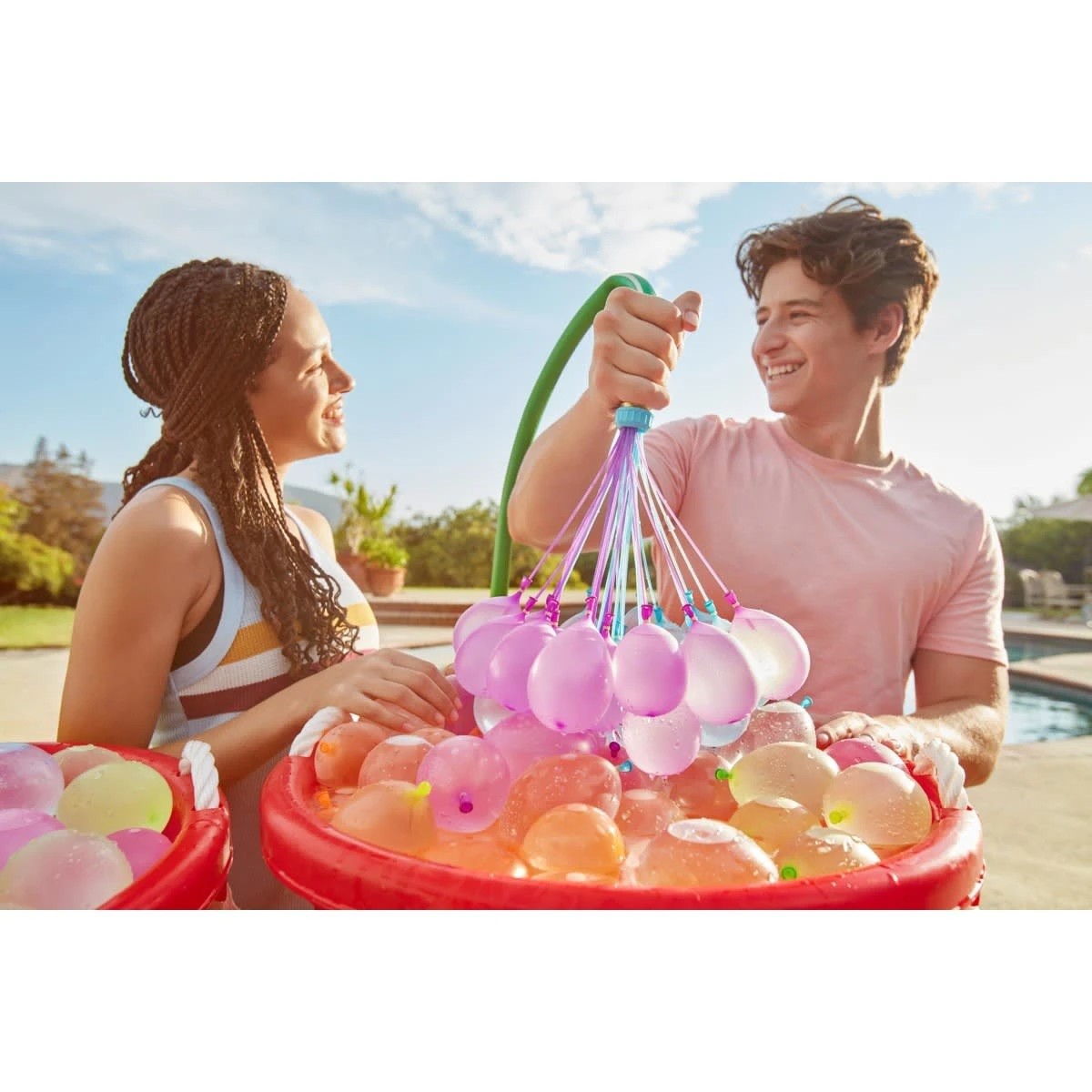 9 Zuru Bunch O Balloons Tropical Party! Slingshot and Self-Sealing Water Balloons Set, 9 of 10