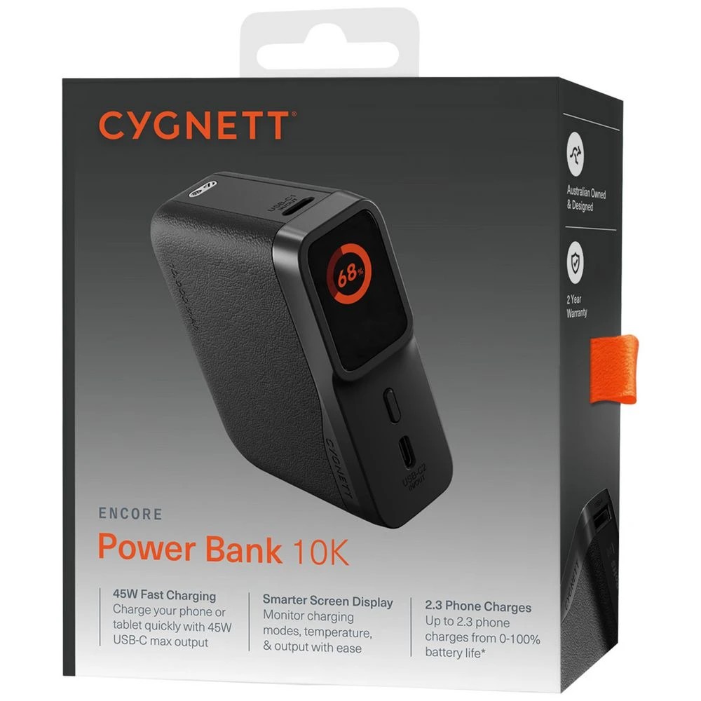 4 Cygnett Encore 10000mAh Powerbank Black, 4 of 4