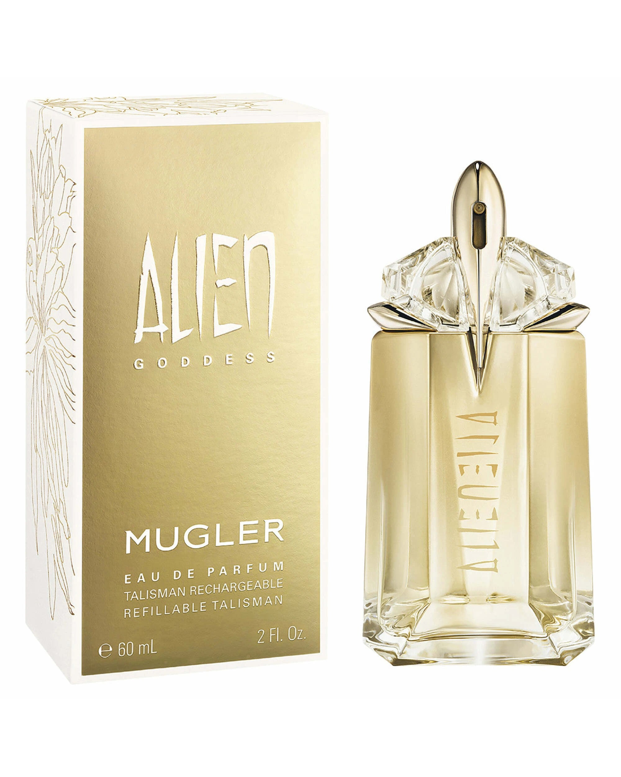 1 Mugler Alien Goddess 60ml Eau De Parfum, 1 of 2