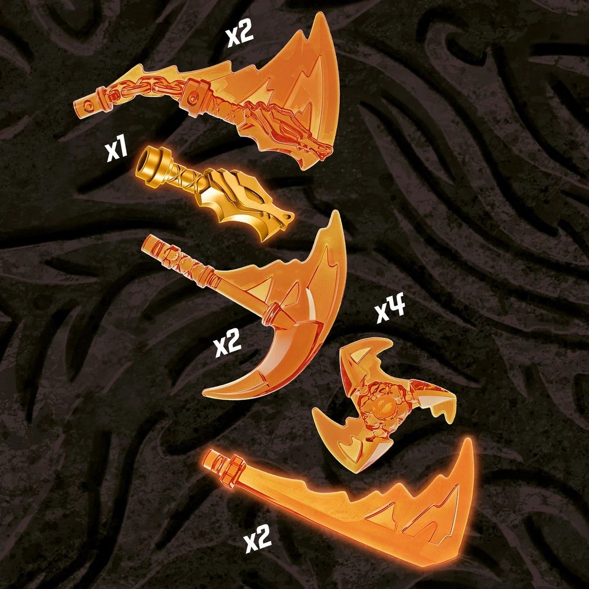 6 LEGO NINJAGO Epic Battle Set Kai vs. Skulkin 71730, 6 of 10