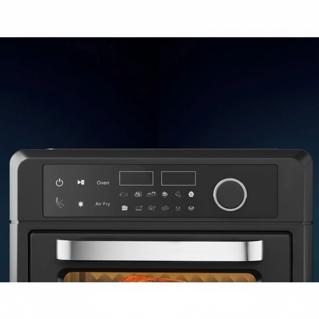 6 Devanti Air Fryer 20L LCD Fryers Oven - Black, 6 of 7