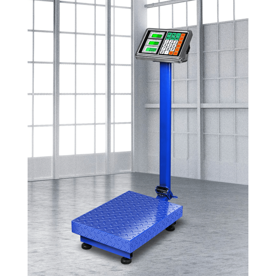 8 Traderight Digital Platform Scales 150kg Electronic Postal Shop Floor Scale Accurate, 8 of 8