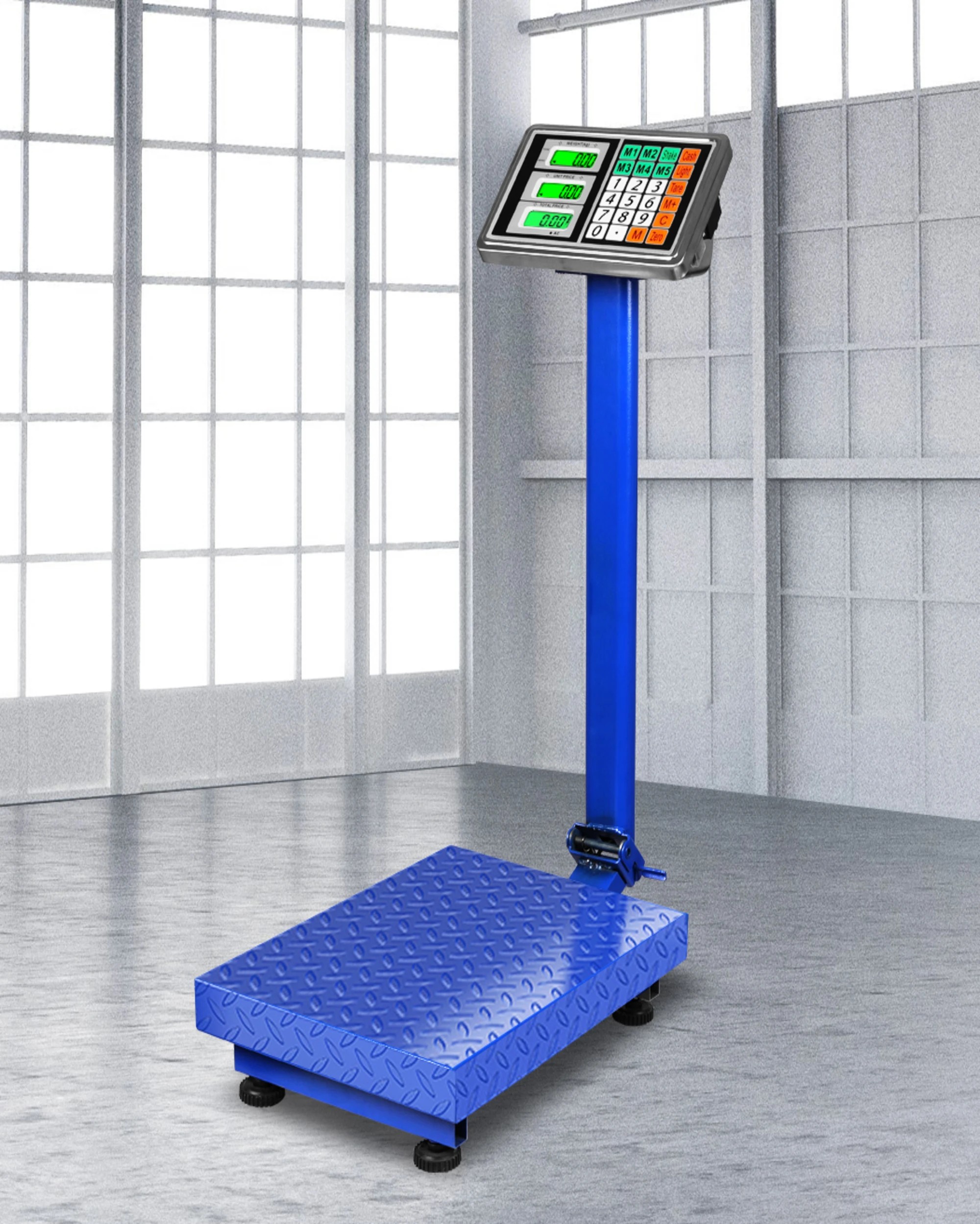 8 Traderight Digital Platform Scales 150kg Electronic Postal Shop Floor Scale Accurate, 8 of 8