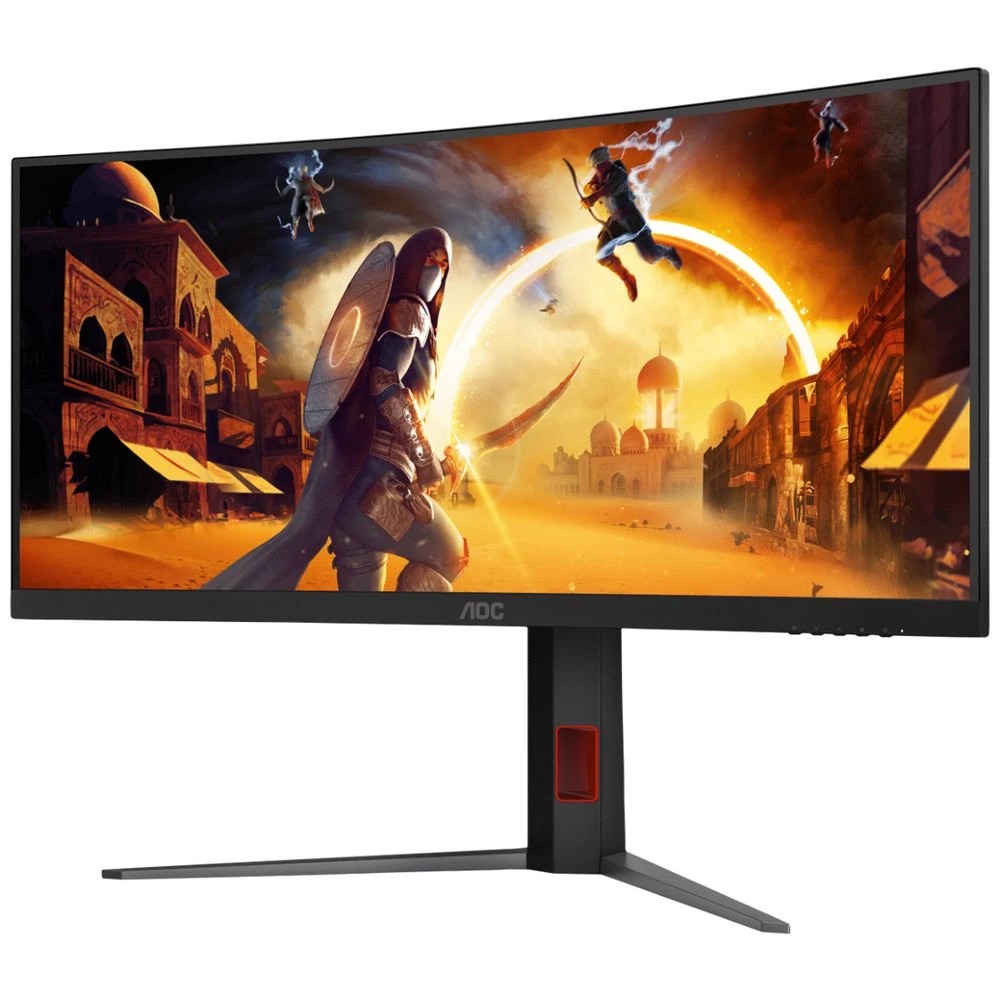 3 AOC 34" WQHD 240Hz 0.3ms Curved Gaming Monitor CU34G4Z, 3 of 7