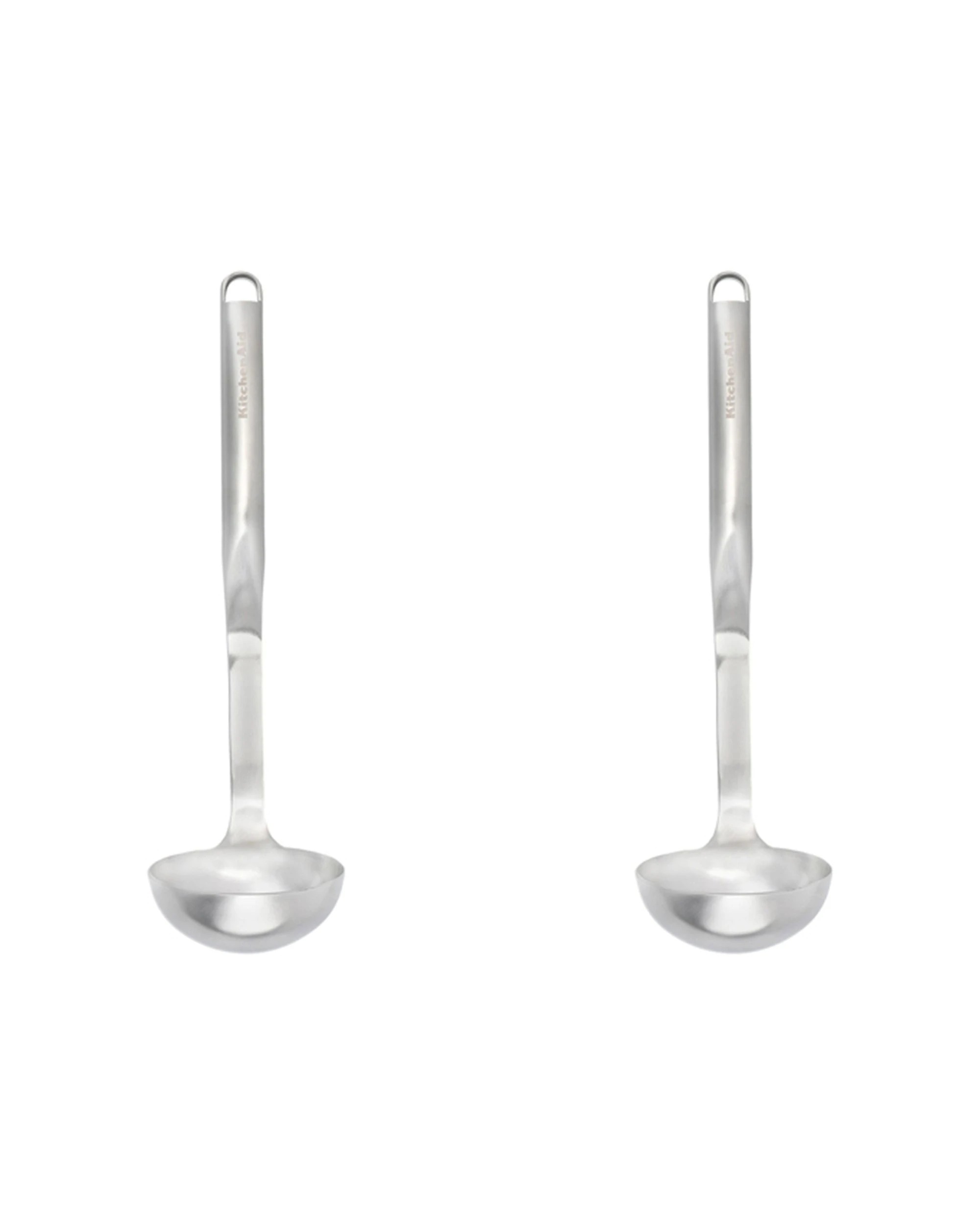 1 KitchenAid 2PK Cooking Ladle Stainless Steel  31cm - Silver, 1 of 6