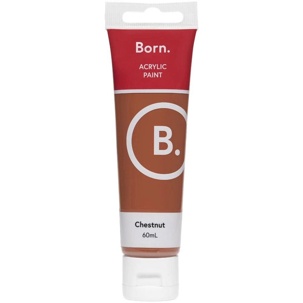 2 Born Acrylic Paint 60mL Chestnut, 2 of 3
