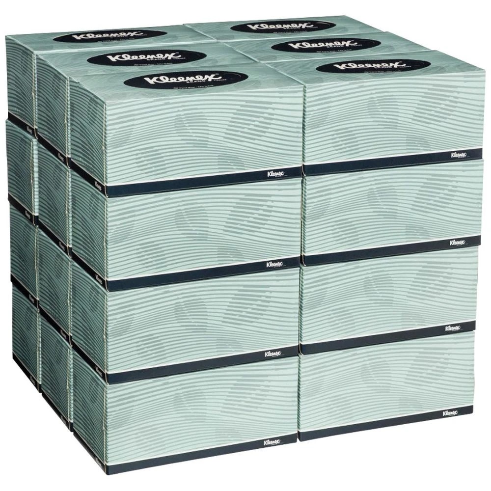 2 Kleenex Facial Tissue Box 2 Ply 4715 24 Pack 4800 Tissues, 2 of 8