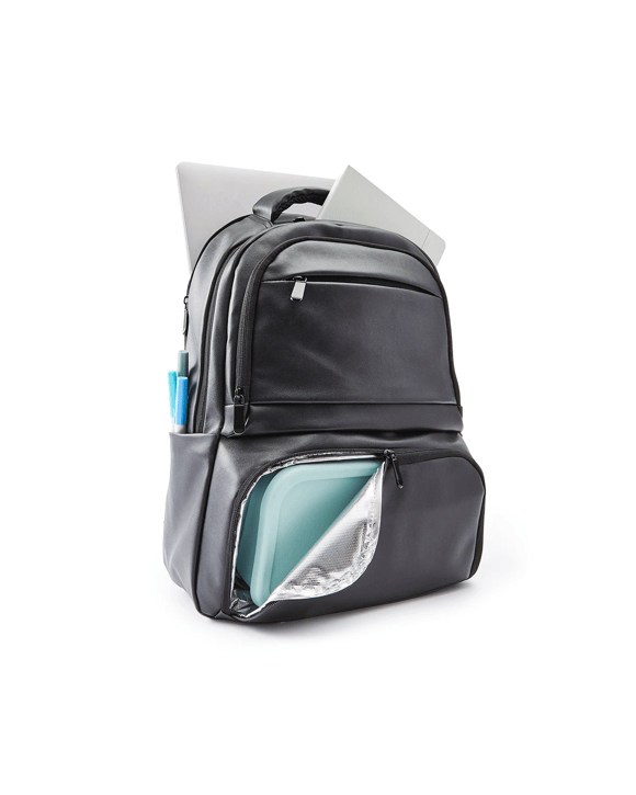 Commuter Insulated Backpack with USB - Black