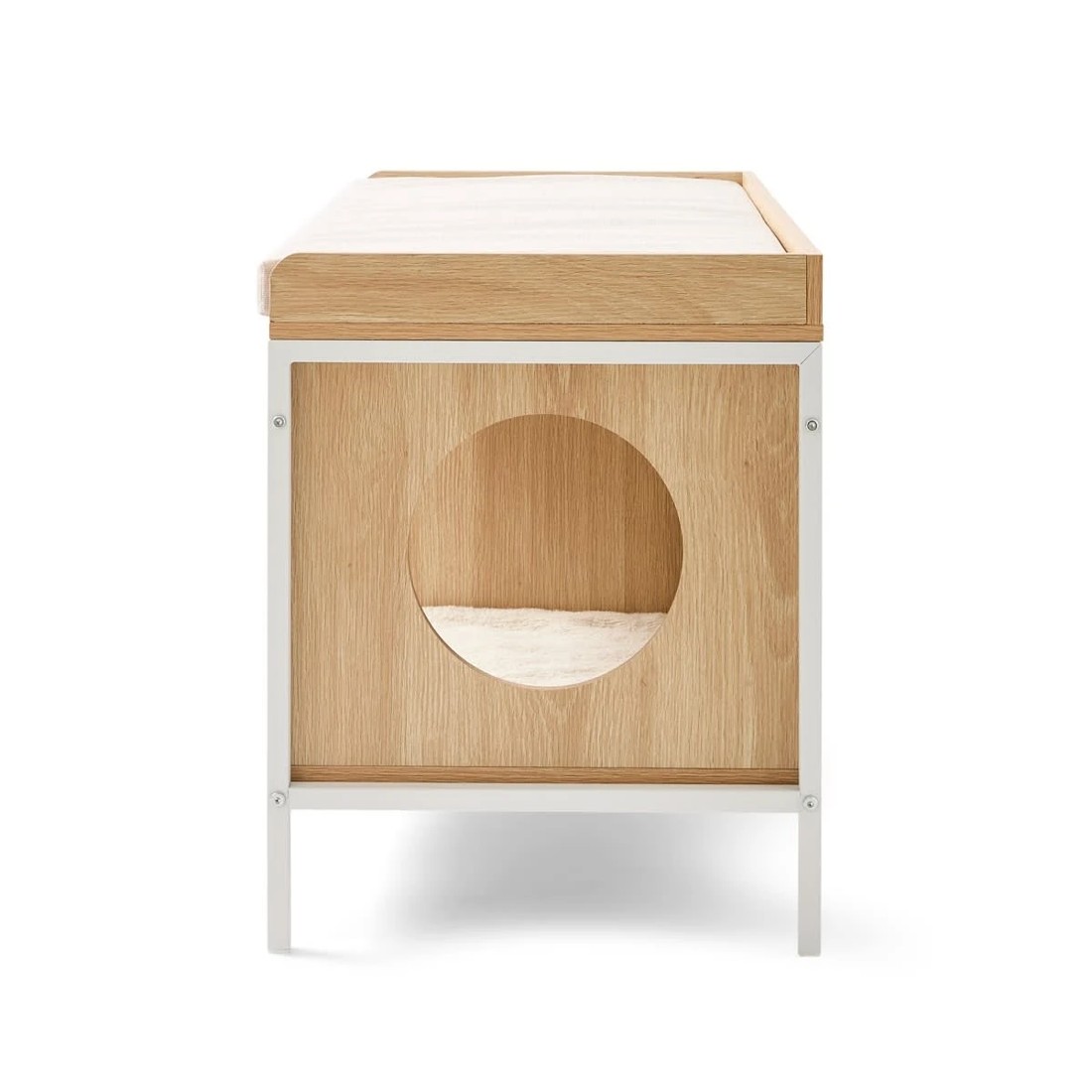 8 Cat House with Storage, 8 of 10