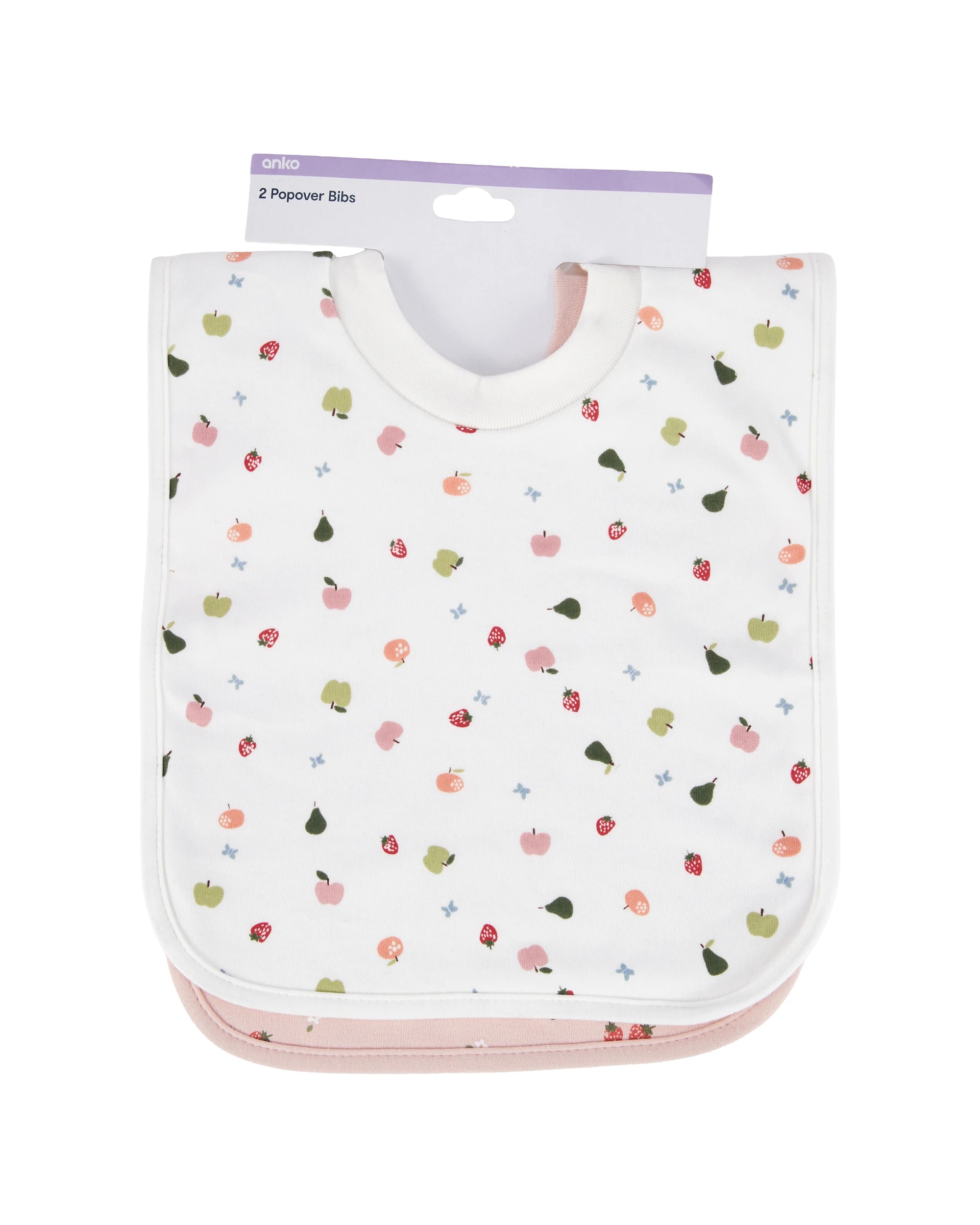 5 2 Pack Popover Bibs - Fruits, 5 of 5