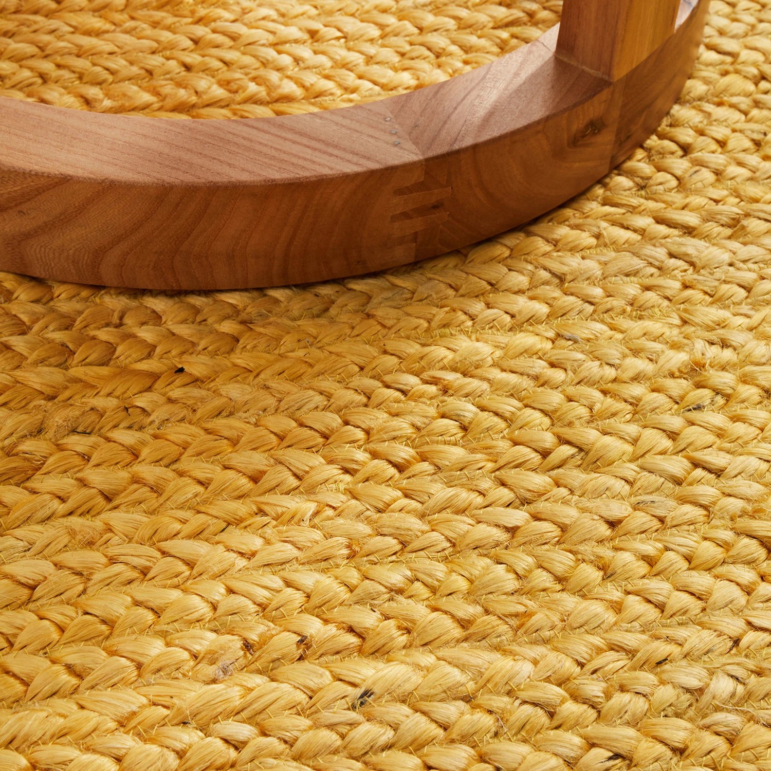 8 Common Ground Rugs Shoreline 400x300cm - Extra Extra Large Hand Braided Jute Floor Rug - Yellow, 8 of 8