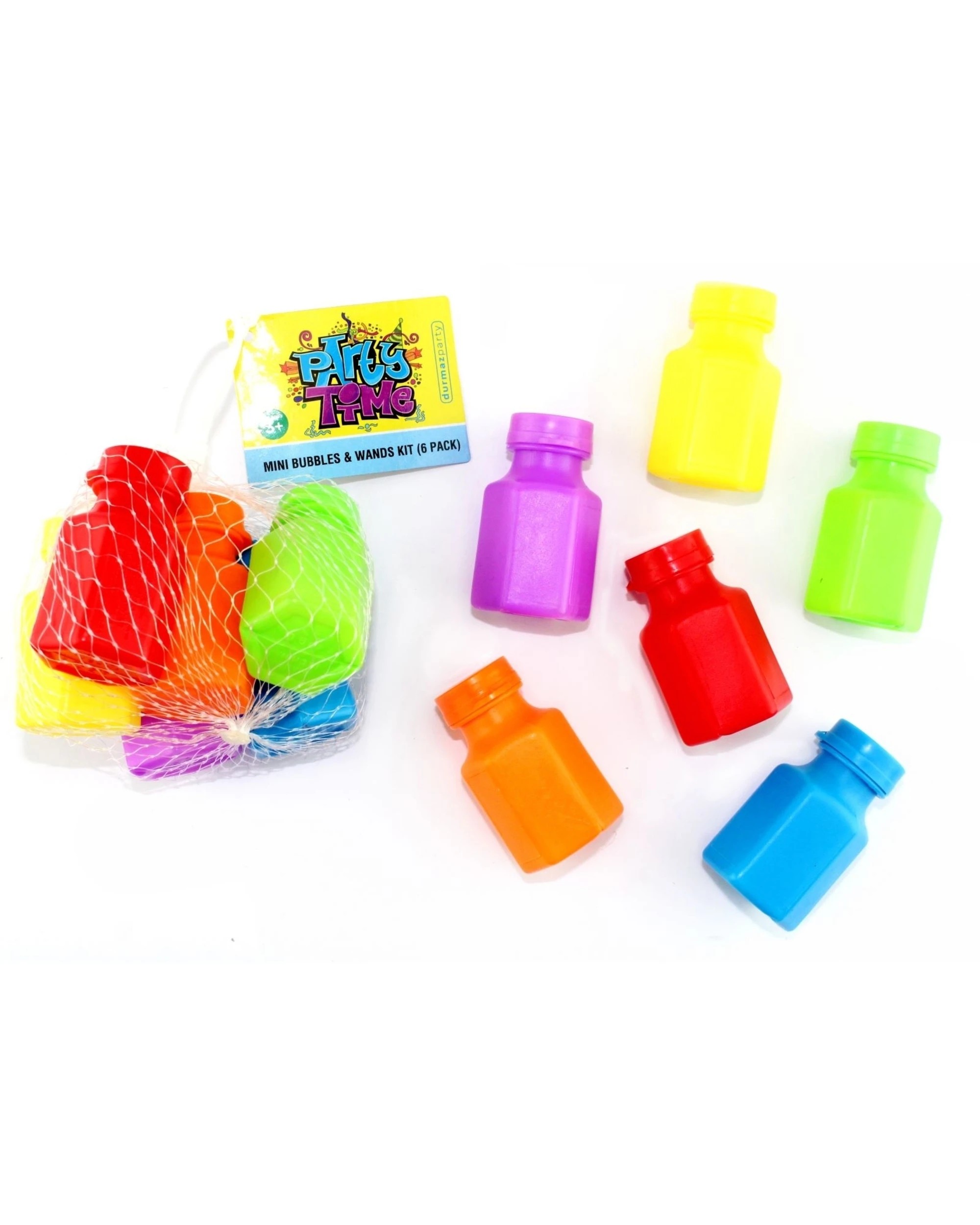 1 Durmaz Mini Bubble Bottles Pack of 6, 1 of 1