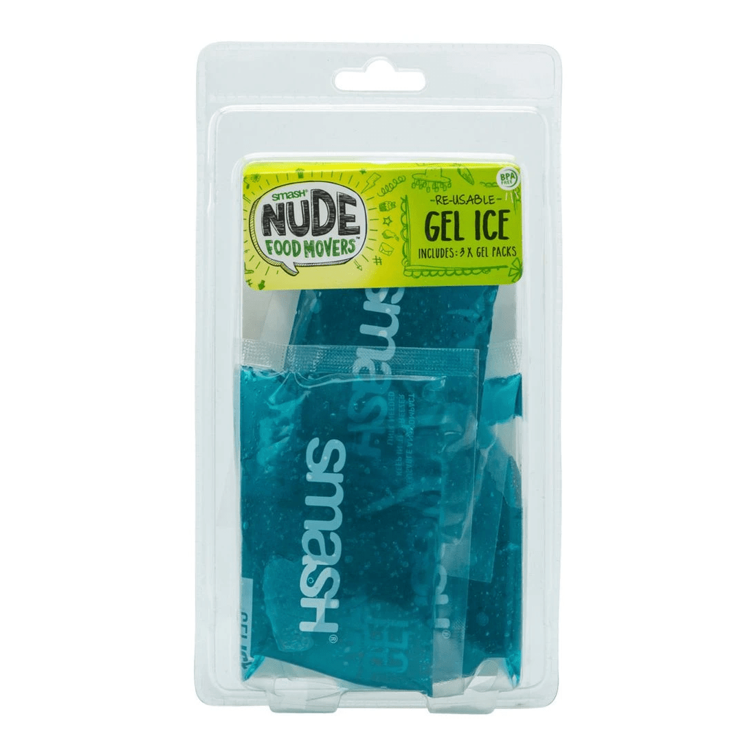 2 Smash Nude Food Ice Gel Packs Jade, 2 of 4