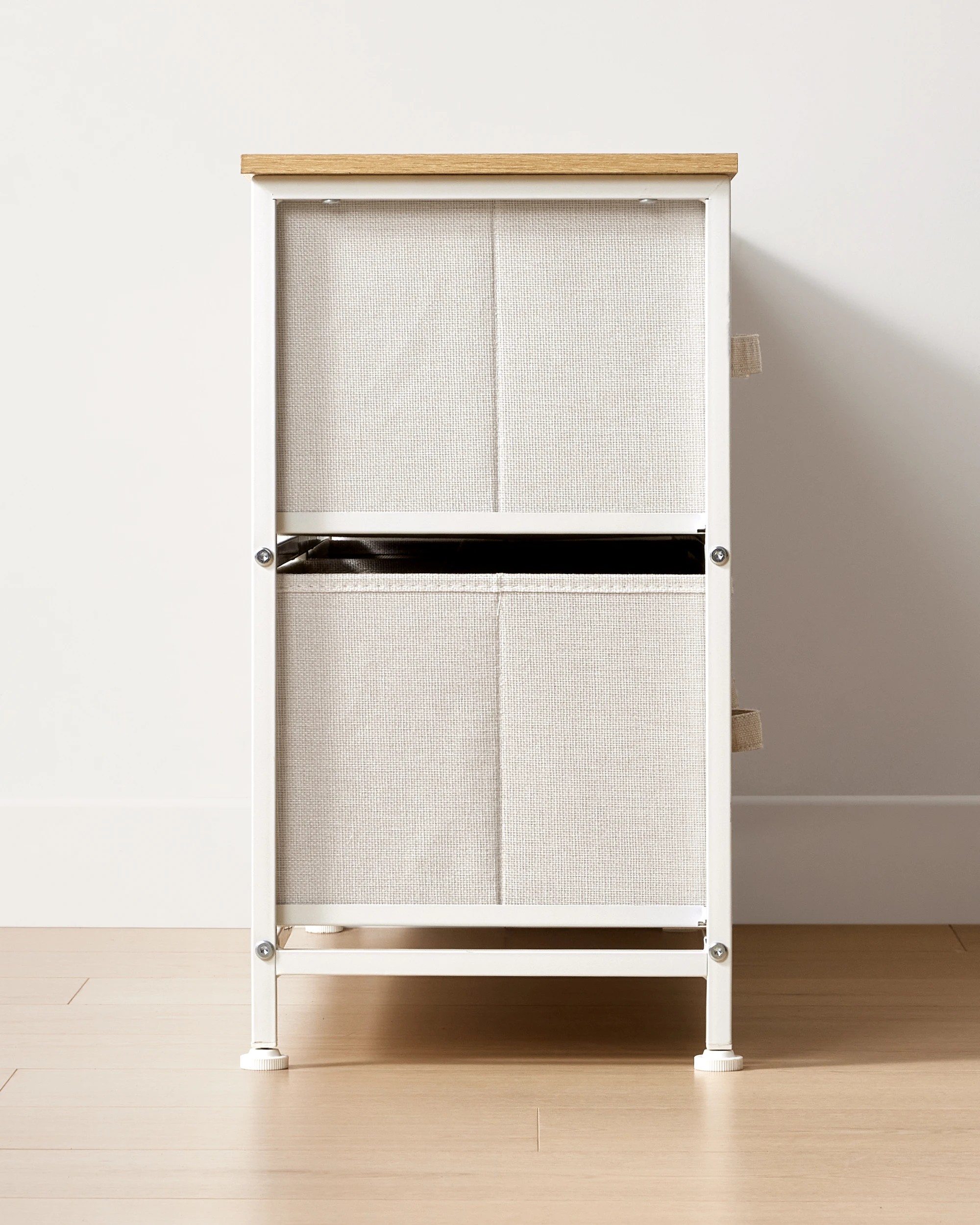 4 Linen Look 5 Drawer Chest - Beige, 4 of 7