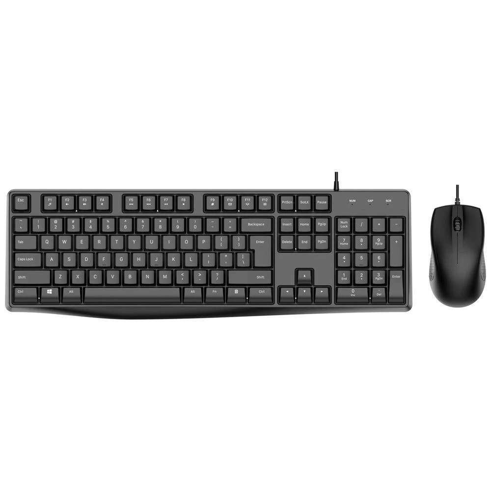 1 Qudo Essential Wired Keyboard and Mouse Combo, 1 of 5