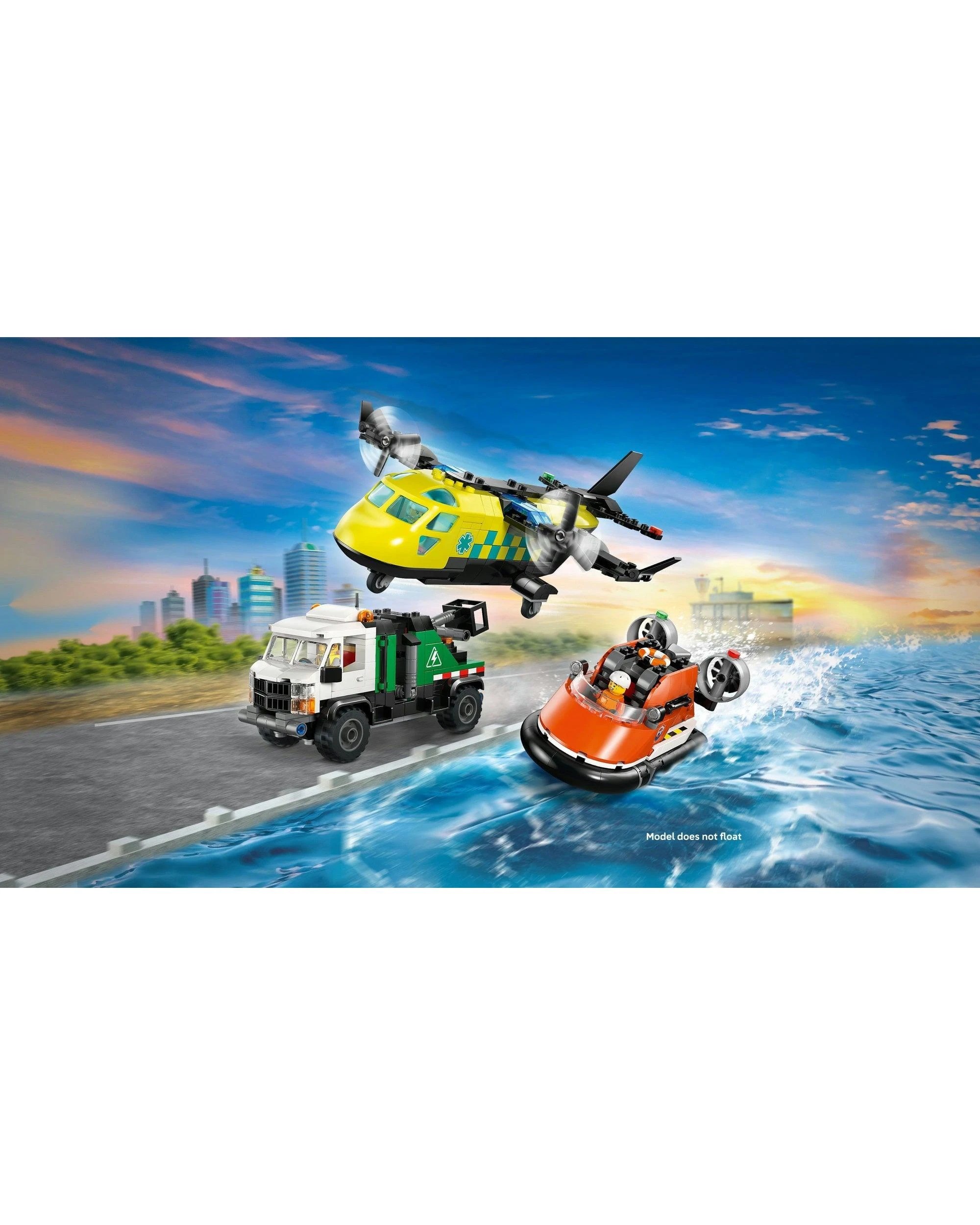9 LEGO City: Airplane, Service Truck and Hovercraft Remix - 60505, 9 of 10