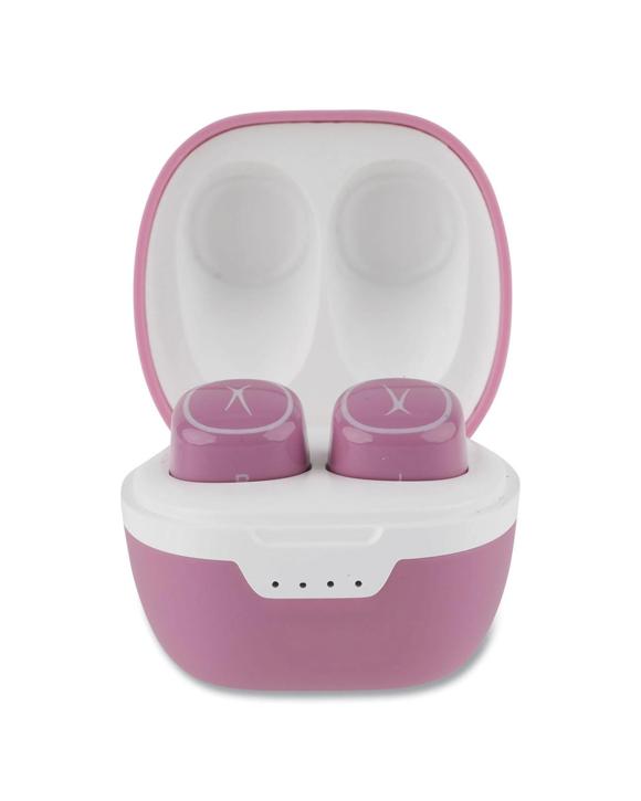 Altec Lansing True Wireless Nanopods 2.0 w Charging Case Purpley Pink