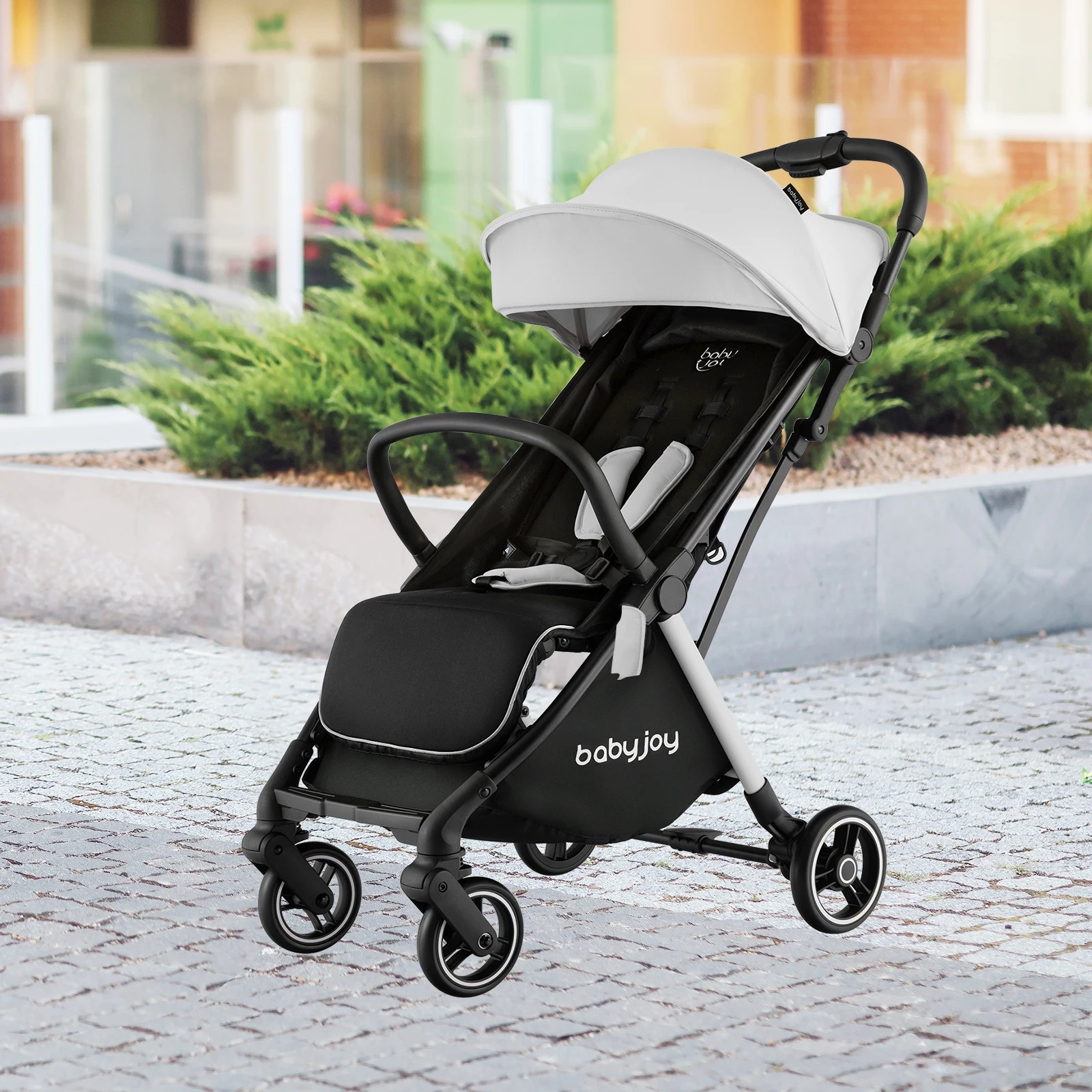 6 Costway Portable Stroller Baby Pram Adjustable Pushchair, 6 of 6