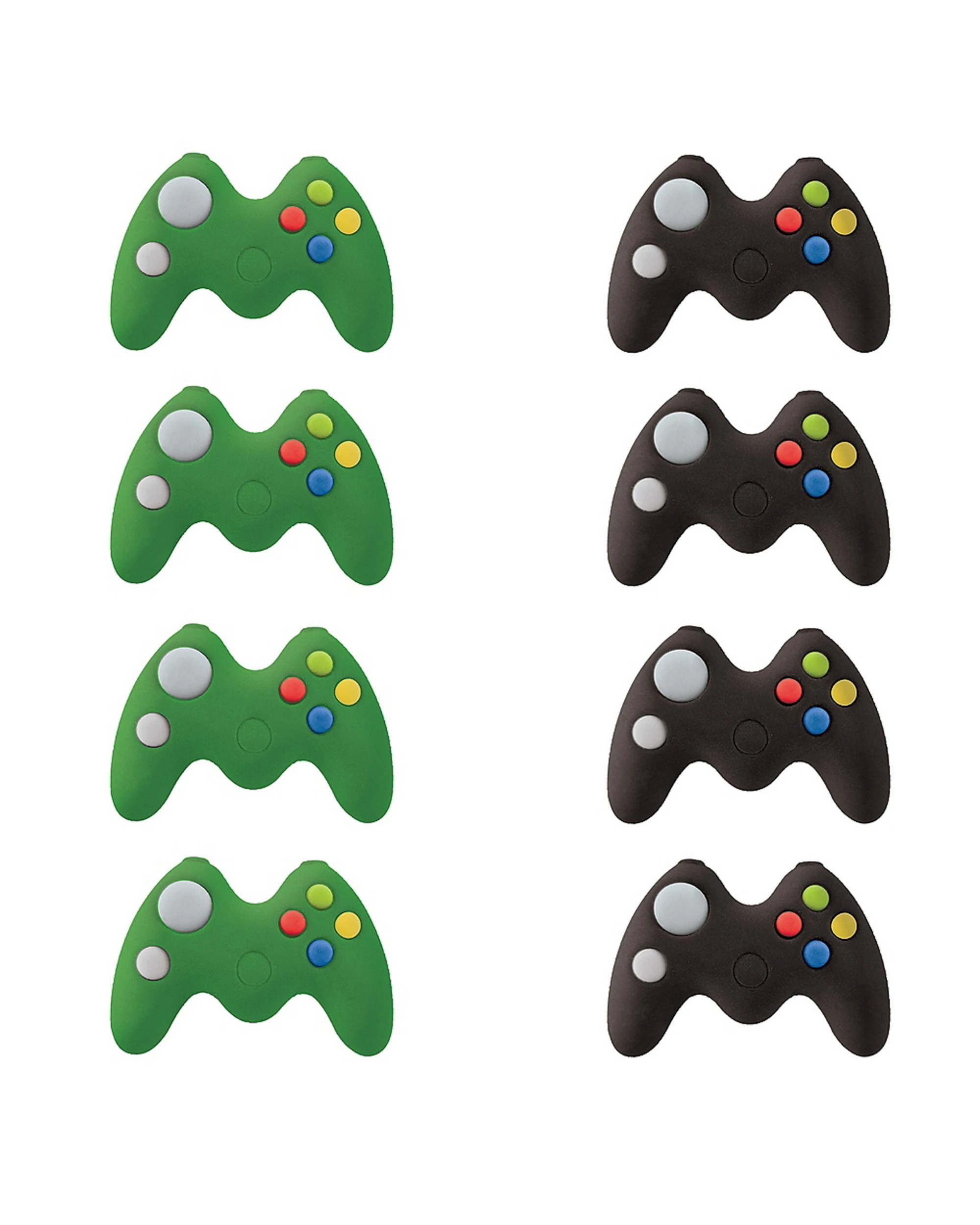 1 Anagram Level Up Video Game Controller Erasers Pack of 8, 1 of 1