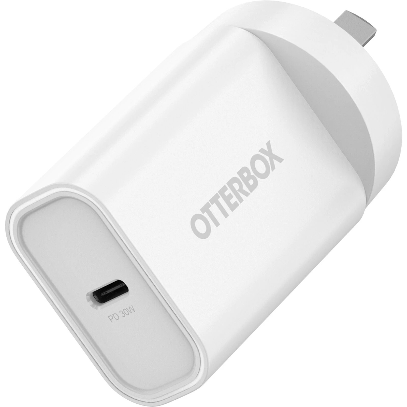 1 OtterBox 30W USB-C Fast Wall Charger - White, 1 of 3