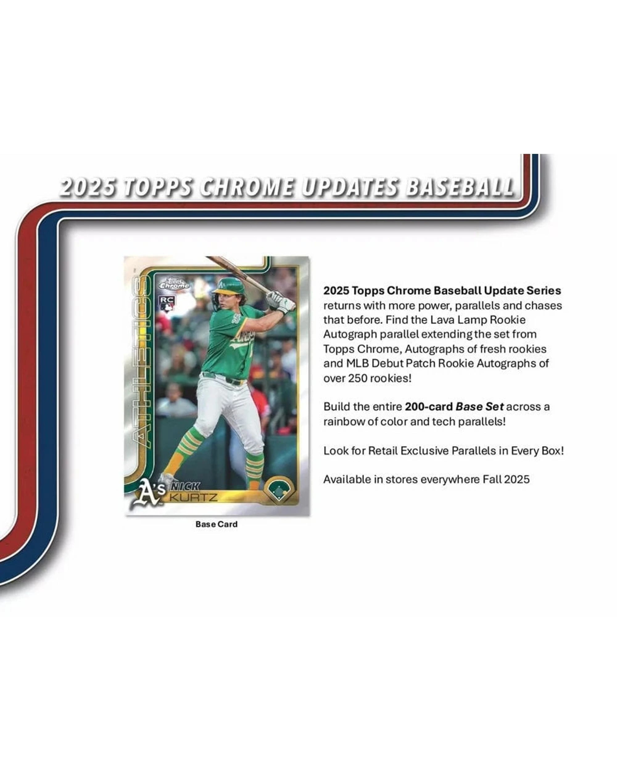 2 Topps 2025 MLB Chrome Update Series Baseball Mega Box, 2 of 10