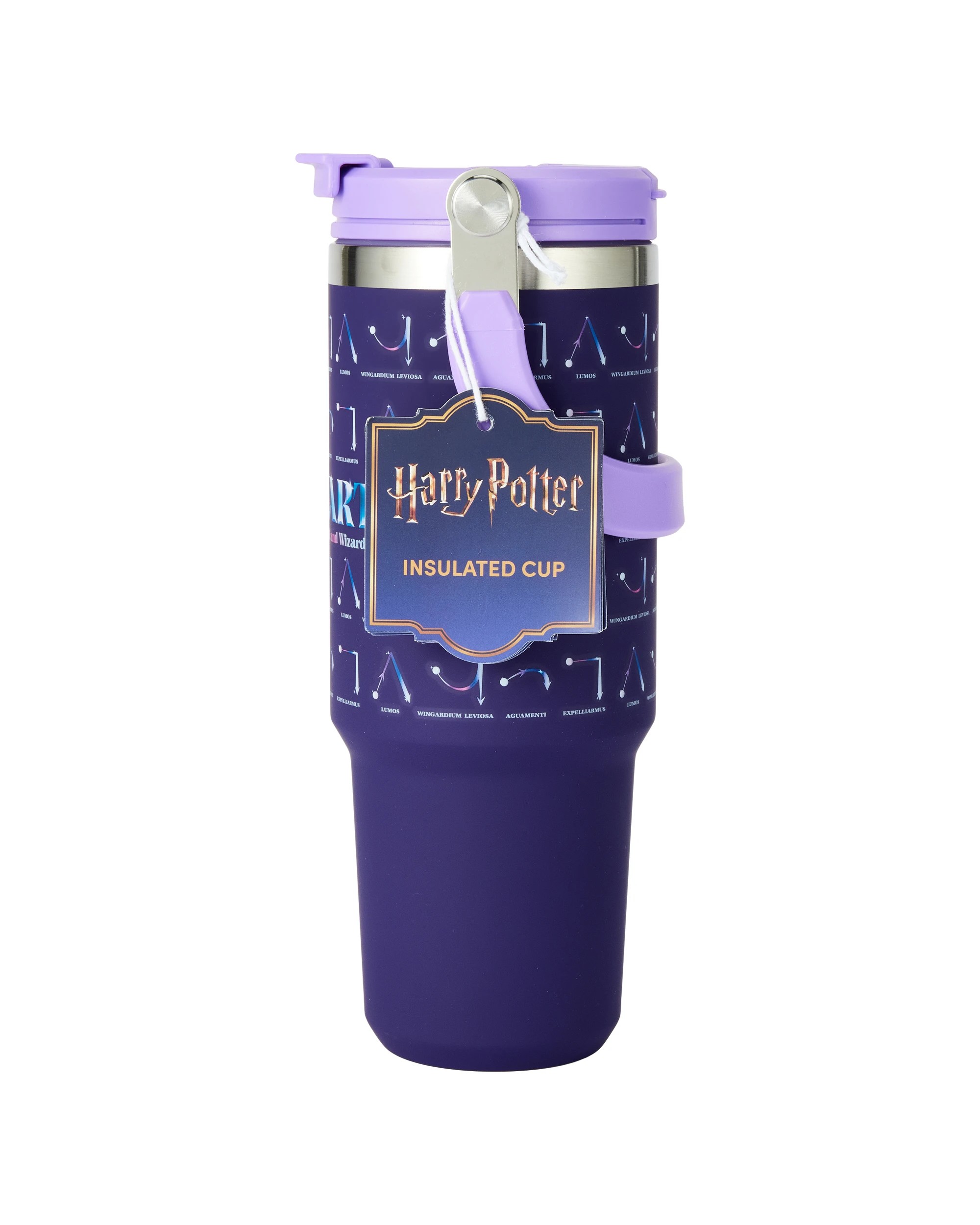 7 900ml Hogwarts Spells Insulated Cup with Top Handle, 7 of 7