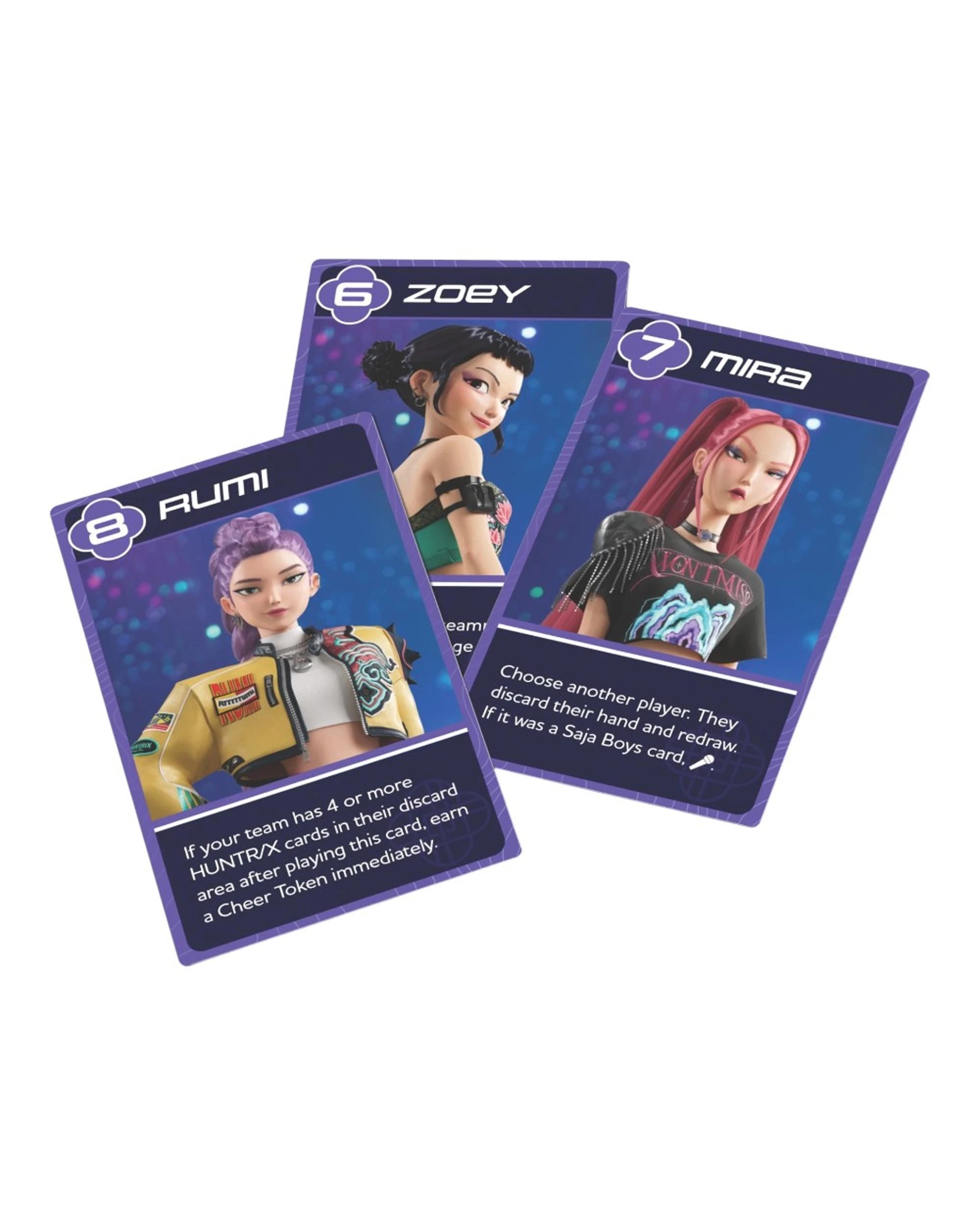 5 K-POP Demon Hunters Battle For The Spotlight: A Love Letter Card Game, 5 of 9