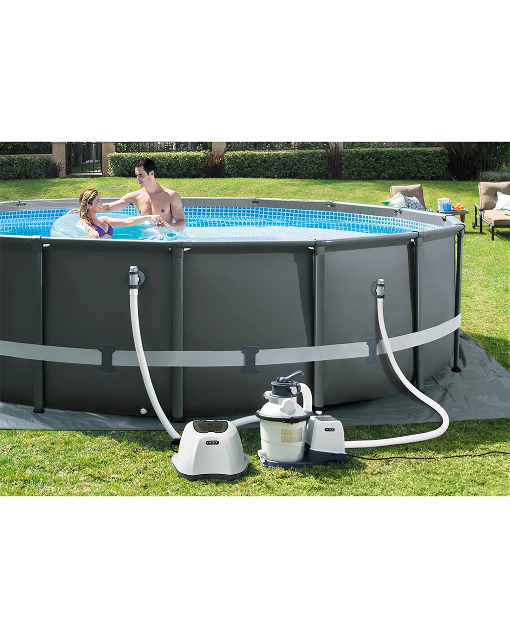 3 Intex Salt Chlorinator Krystal Above Ground Pool 5g Hour System - Multi, 3 of 3