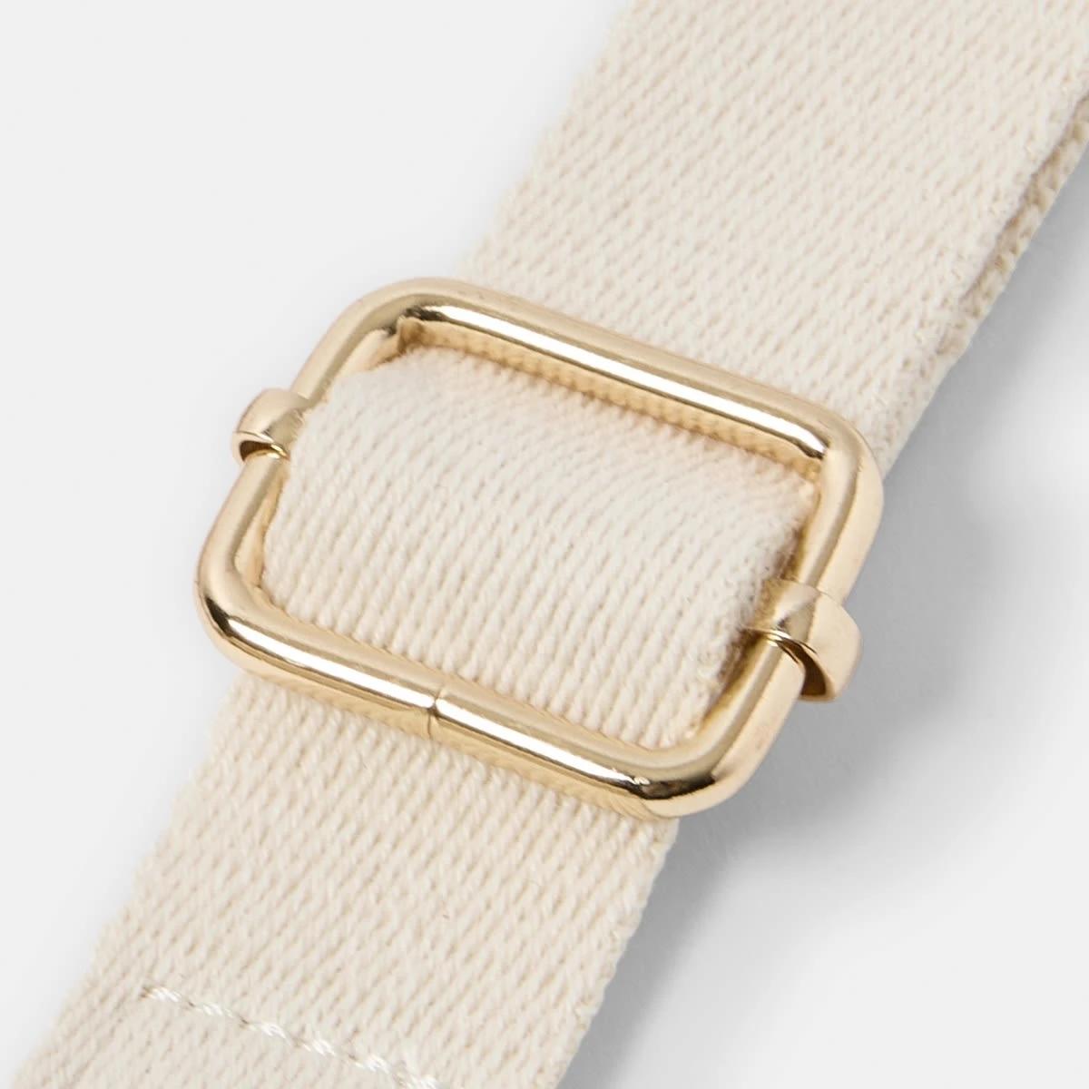 4 Sim Fabric Strap Phone Wallet PORCELAIN WHITE, 4 of 4