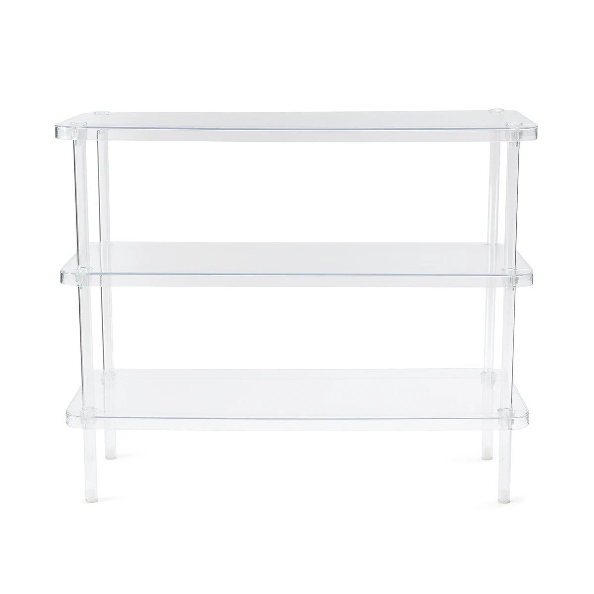 4 3 Tier Clear Shoe Rack, 4 of 6