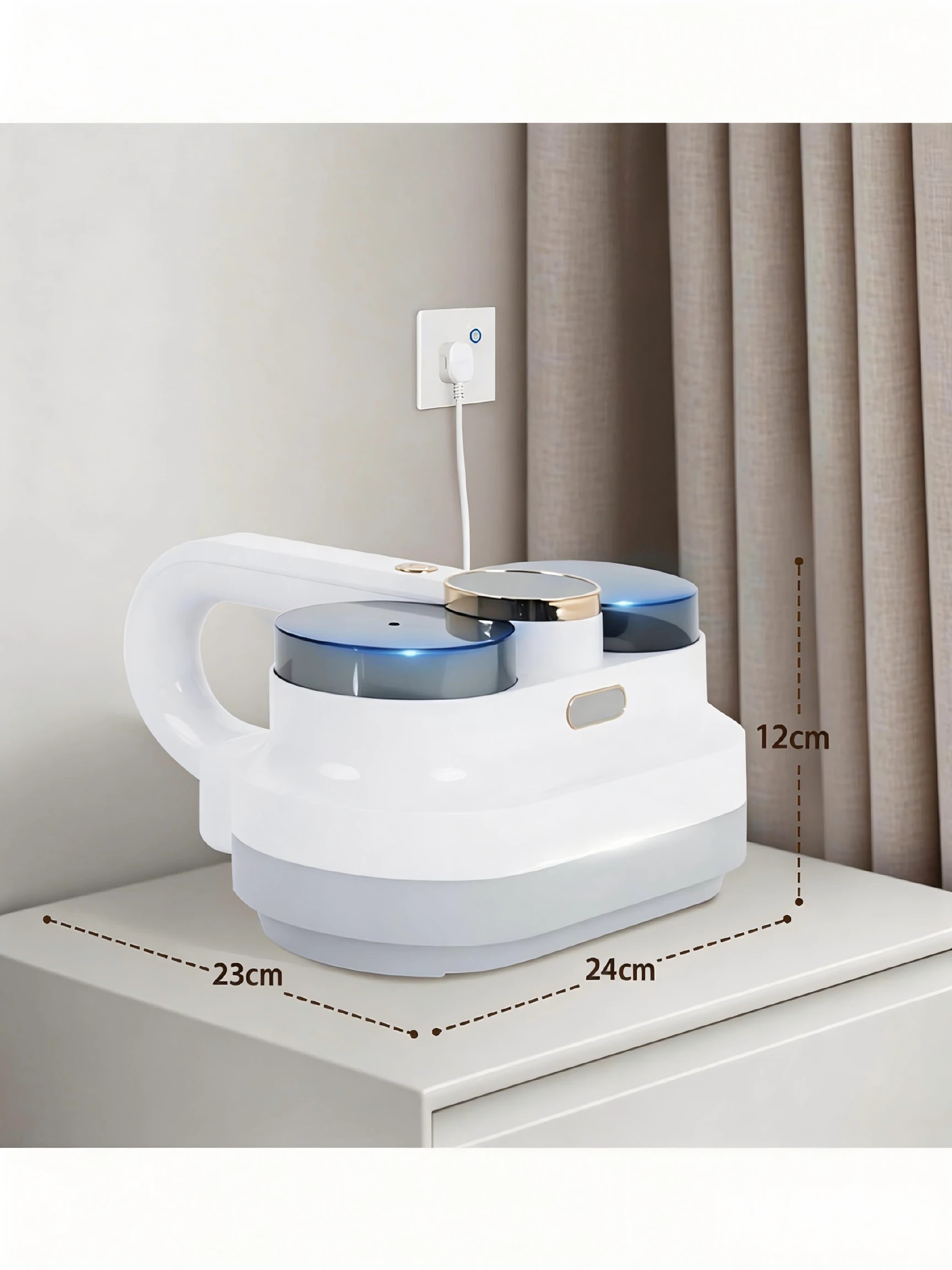 5 Advwin Cordless Mite Cleaner, 9000pa Portable Dust Mite Vacuum Suction For Bed/mattress/pet Hair - Washable Hepa Filter, 5 of 8