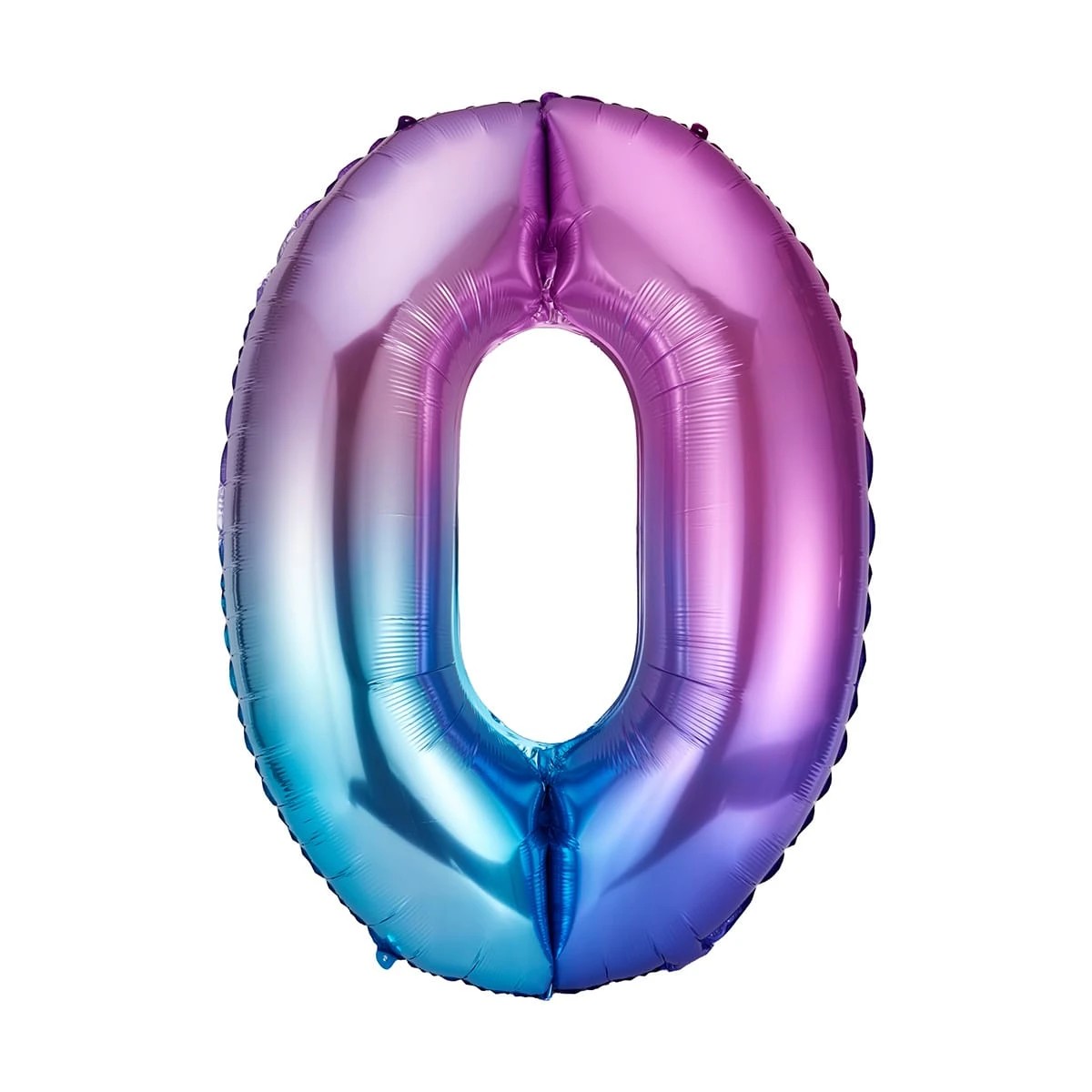 1 Giant Number 0 Foil Balloon, 1 of 4