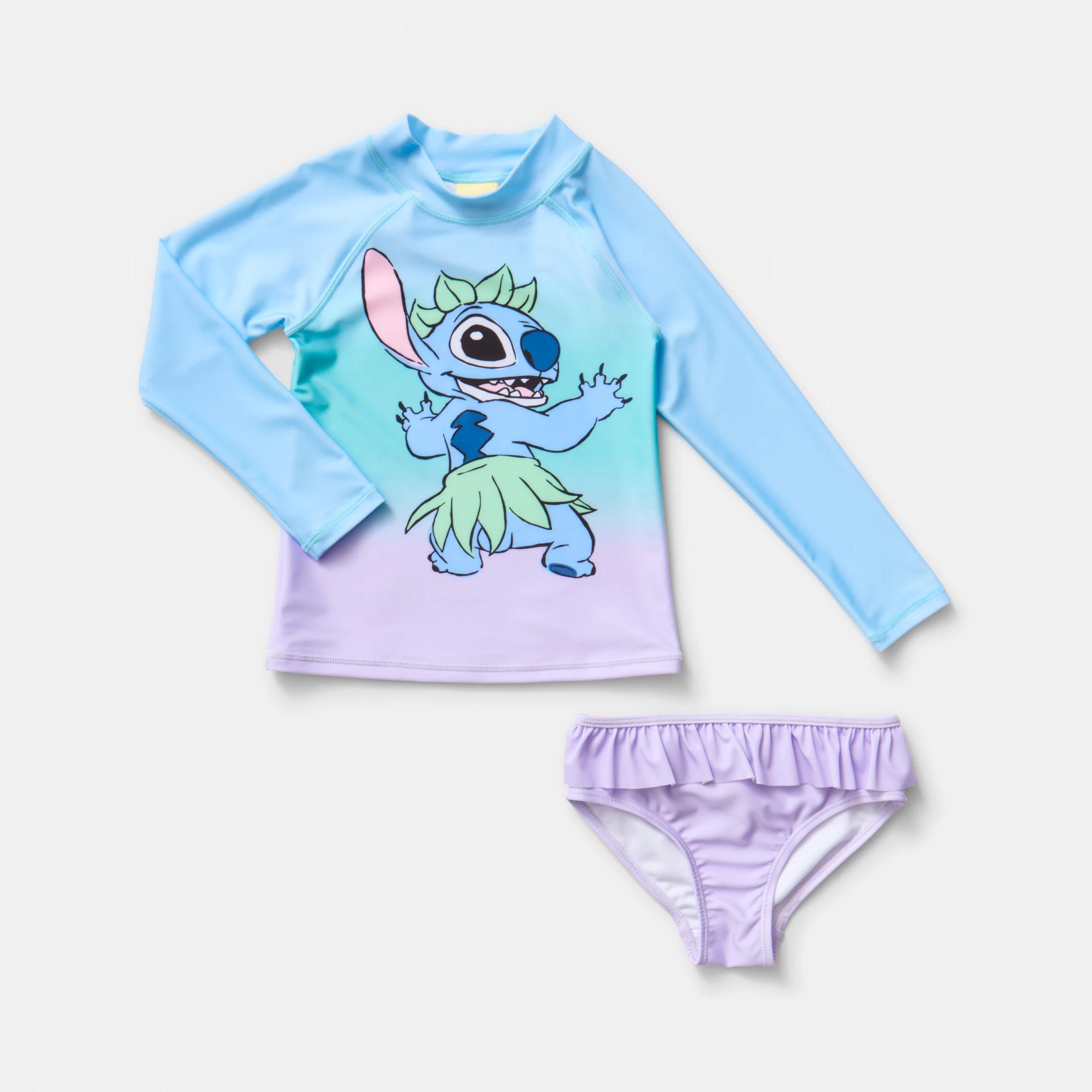 6 Disney Lilo & Stitch License Two Piece Swimsuit STITCH SWIM, 6 of 10