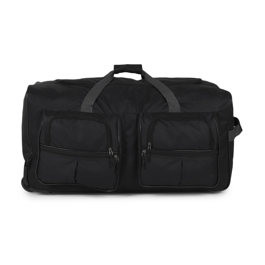 2 Duffle Bag with Wheels - Black, 2 of 8