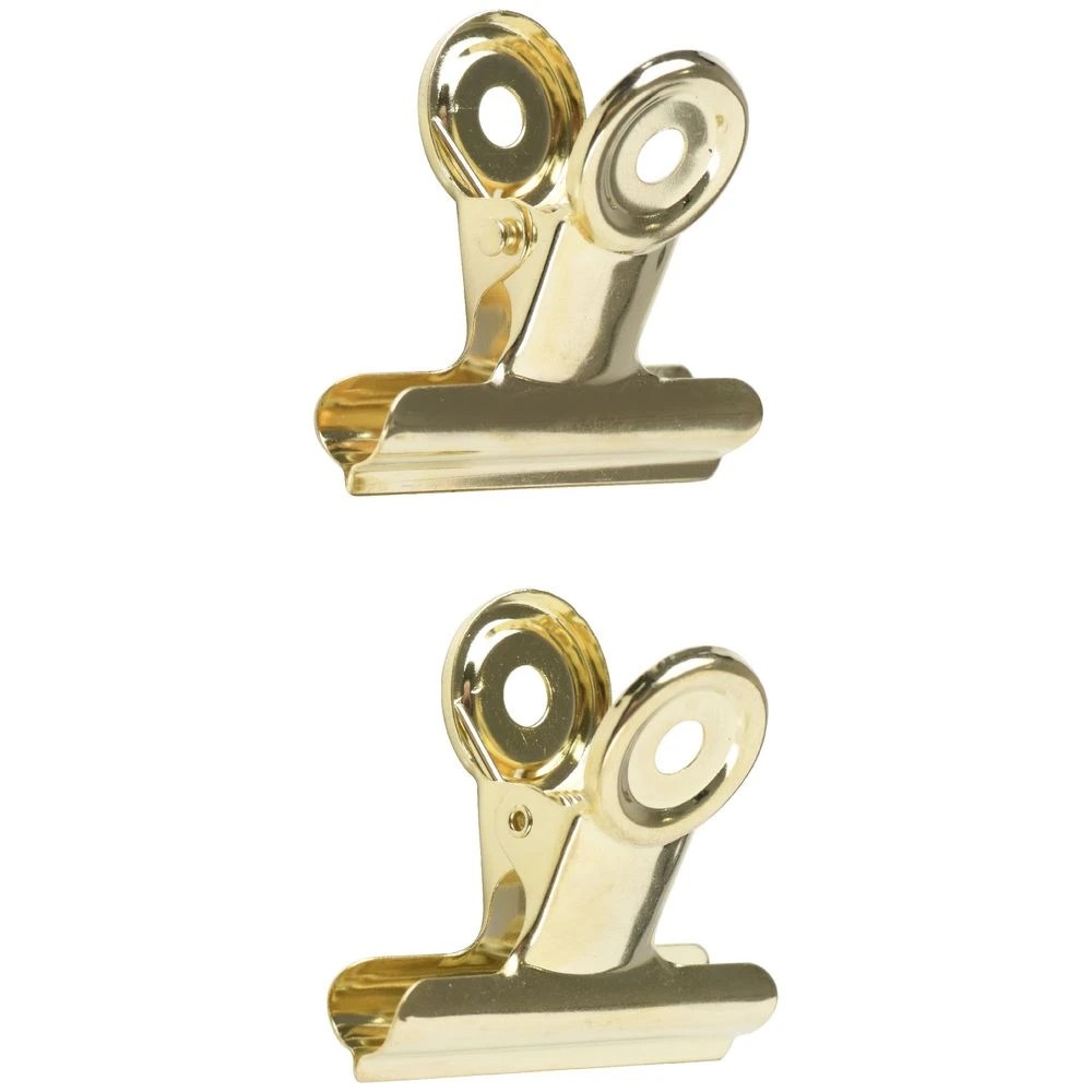 3 Otto Letter Clips Gold 2 Pack, 3 of 4