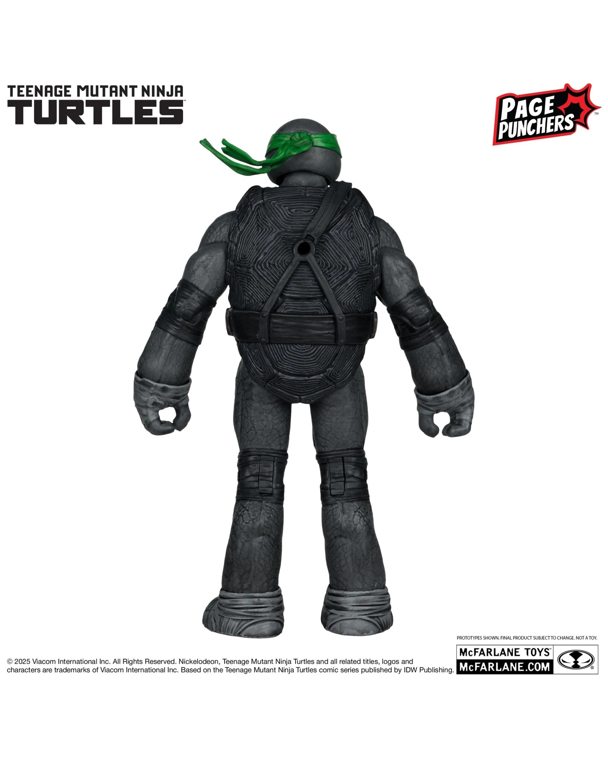 6 Teenage Mutant Ninja Turtles Leonardo Black White and Green Page Punchers Red Platinum Edition 5 inch Figure With Comic, 6 of 9
