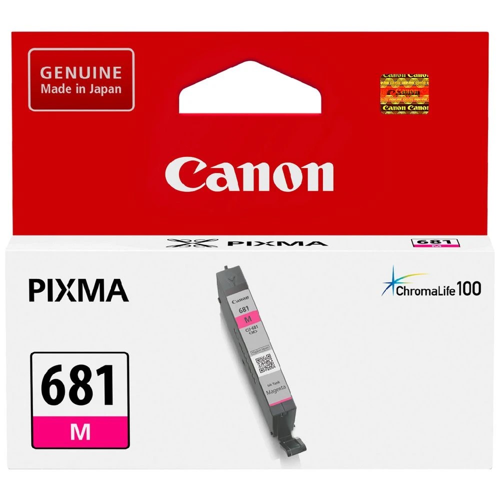 1 Canon CLI 681 Ink Cartridge Magenta, 1 of 4
