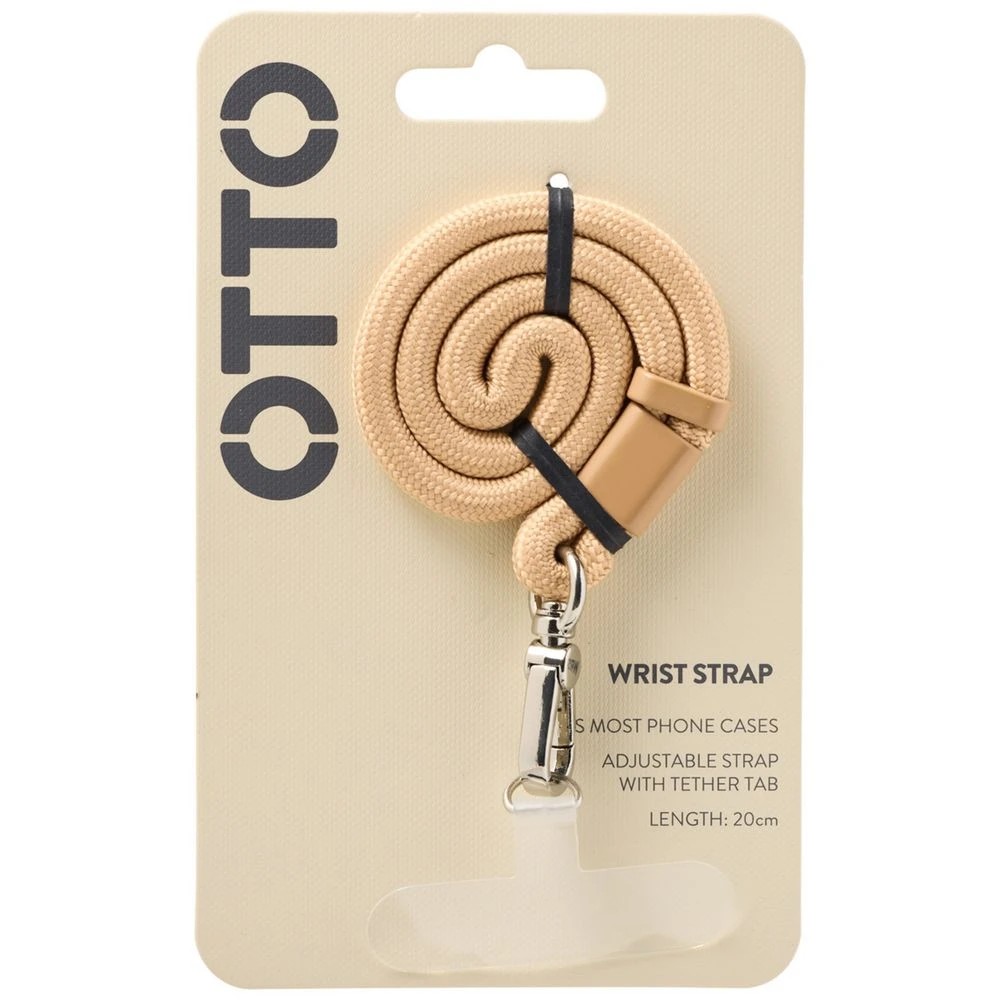 3 Otto On The Go Phone Wrist Strap Tan, 3 of 4