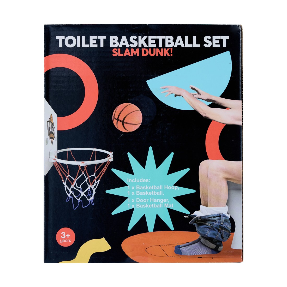 9 Toilet Basketball Set Slam Dunk, 9 of 9